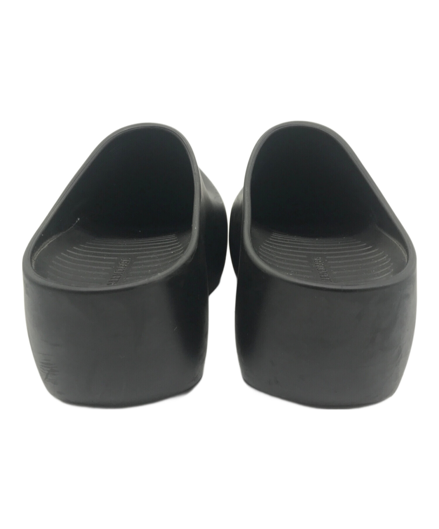 中古・古着通販】BALENCIAGA (バレンシアガ) TECHNOCLOG MULE ブラック