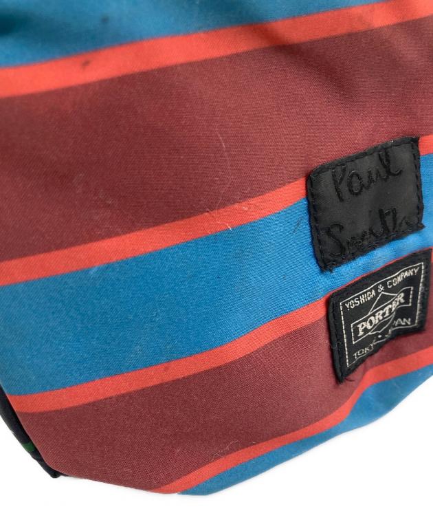 PORTER × Paul smith ポーター×ポールスミス/ショルダーバッグ/SAランク/69【中古】 中古・古着通販】PORTER (ポーター) Paul Smith (ポールスミス