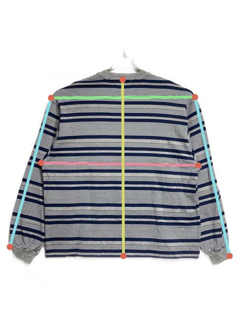 中古・古着通販】everyone (エブリワン) border long sleeve tee shirt
