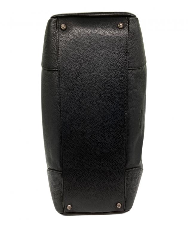 美品　希少　ジルサンダー　ボストンバッグ　レザー　ブラック　ショルダー　カデナ付 中古・古着通販】JIL SANDER (ジルサンダー) レザーボストンバッグ