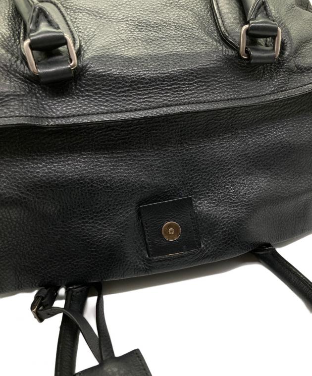中古・古着通販】JIL SANDER (ジルサンダー) レザーボストンバッグ