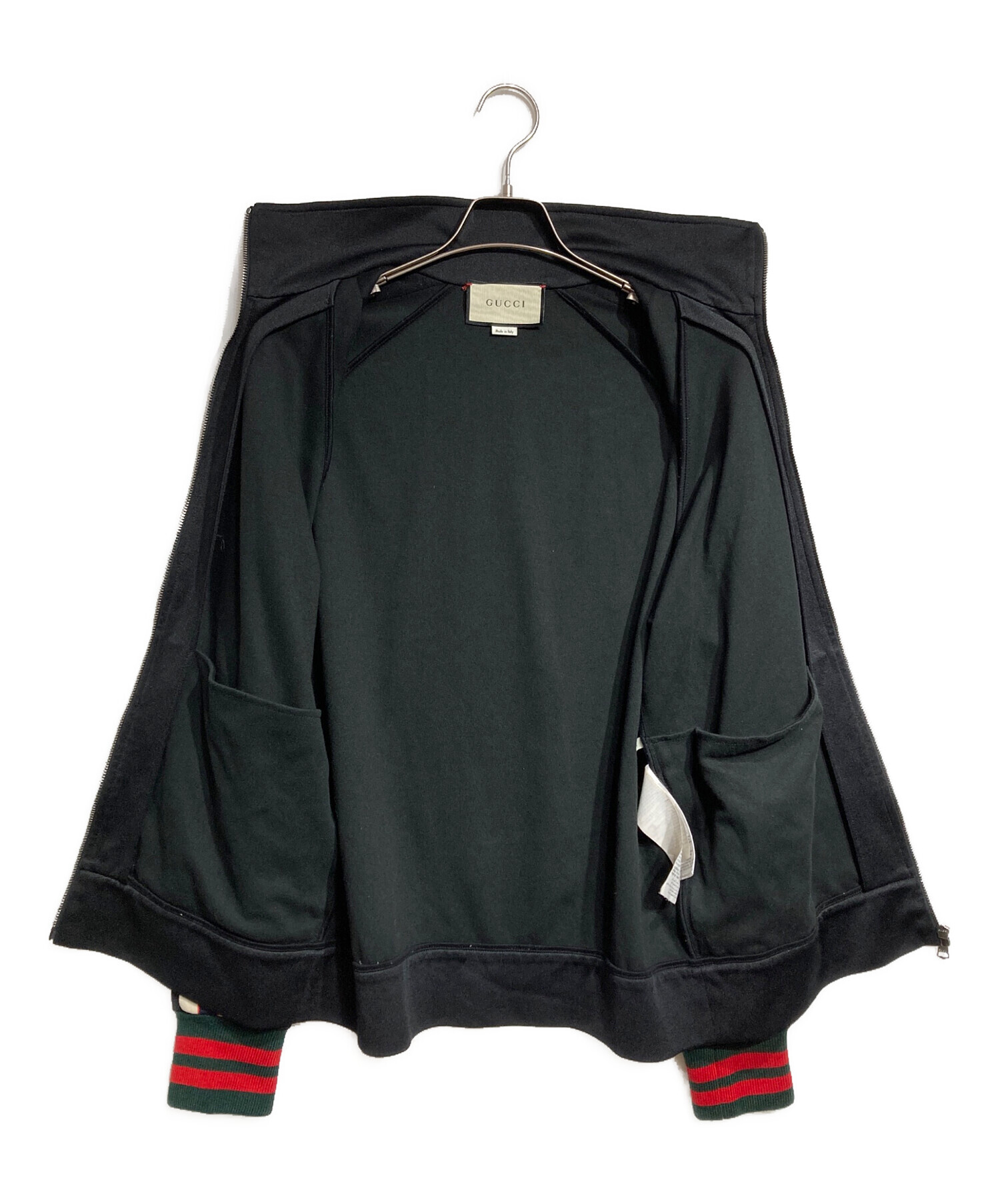 中古・古着通販】GUCCI (グッチ) TECHNICAL JERSEY JACKET/テクニカル