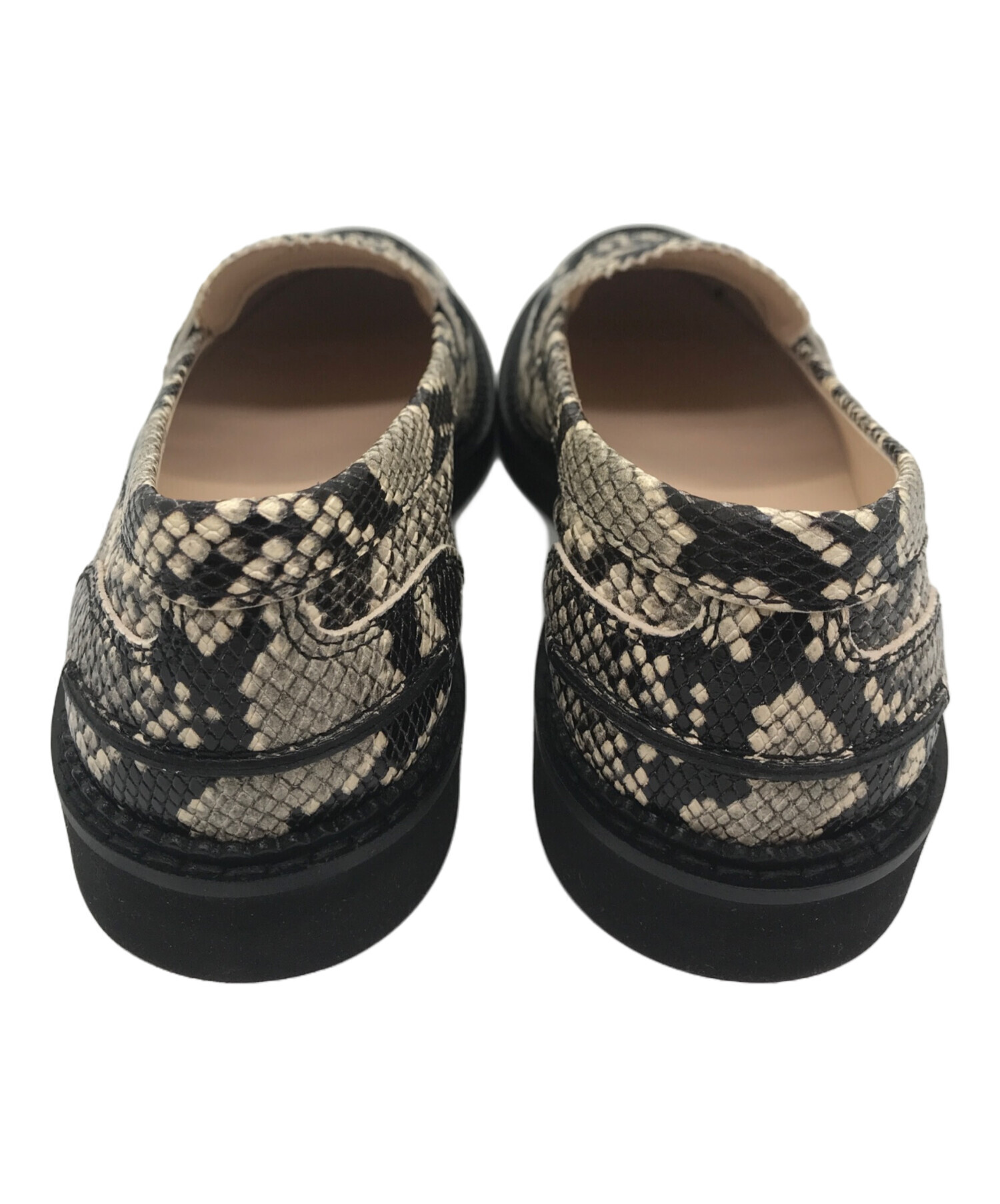TOD‘Sローファー パイソン柄 中古・古着通販】TOD'S (トッズ) パイソンローファー ベージュ