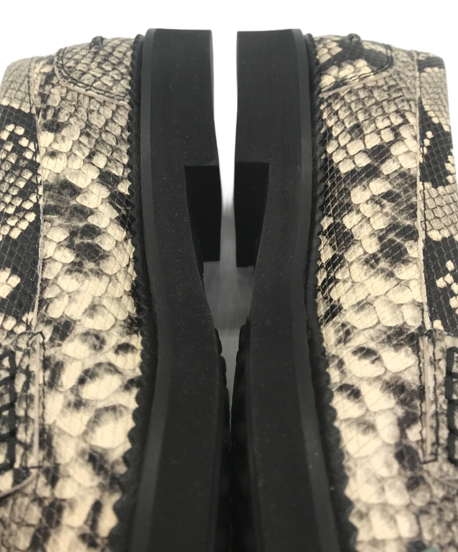 TOD‘Sローファー パイソン柄 中古・古着通販】TOD'S (トッズ) パイソンローファー ベージュ