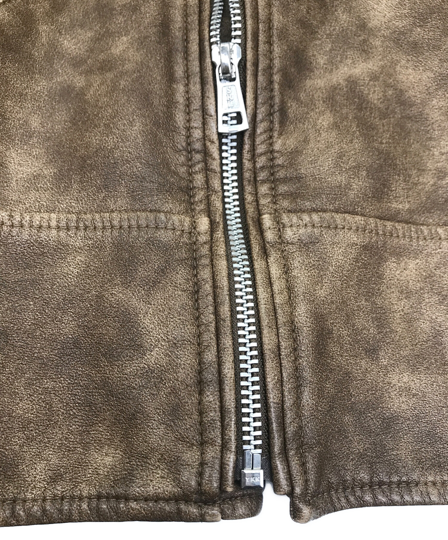 中古・古着通販】Sea Room Lynn (シールームリン) ECOレザーSHORT
