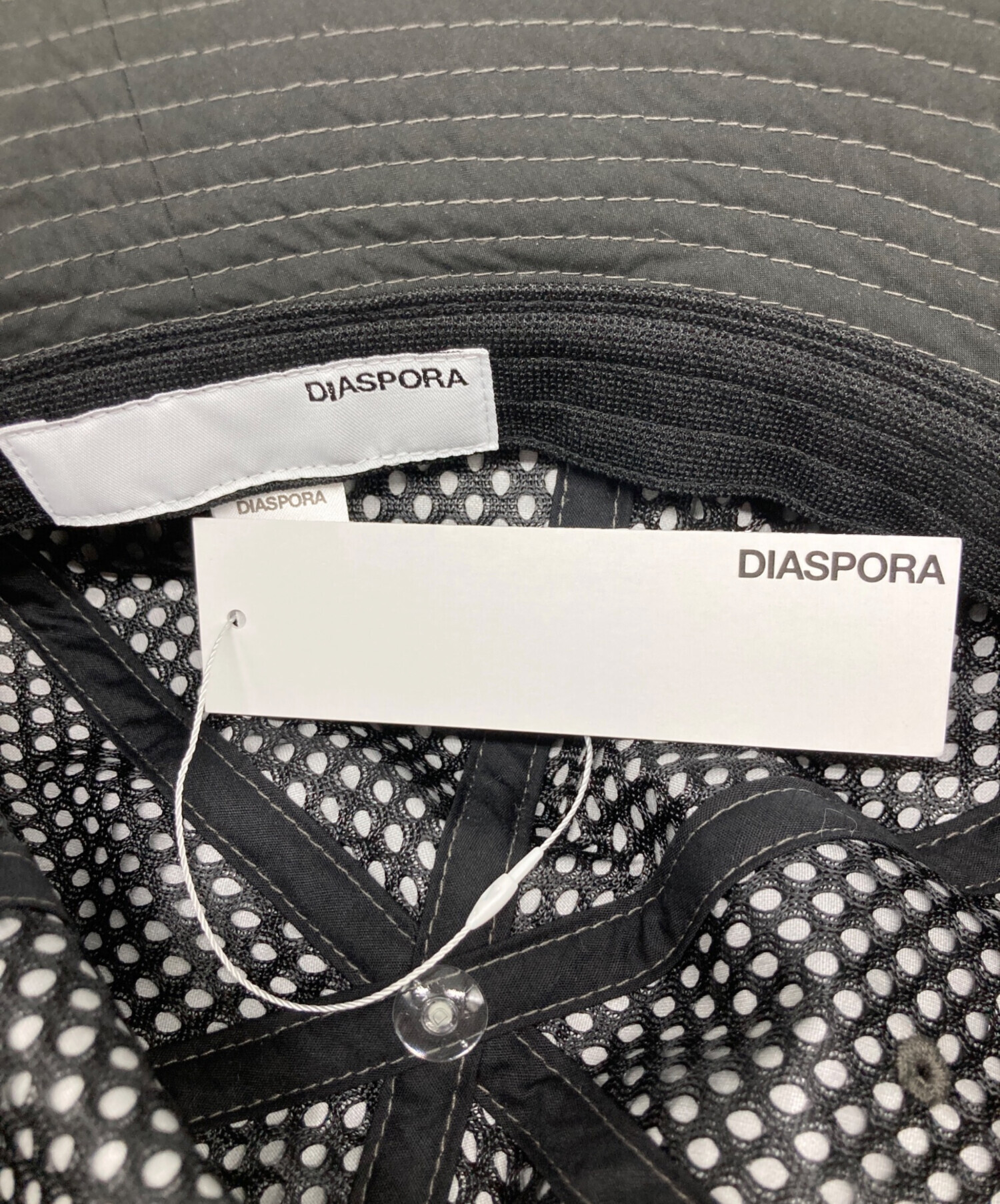 美品 DIASPORA SKATEBOARDS ウールバケットハット ブラック 中古・古着通販】Diaspora Skateboards (ディアスポラスケートボードズ