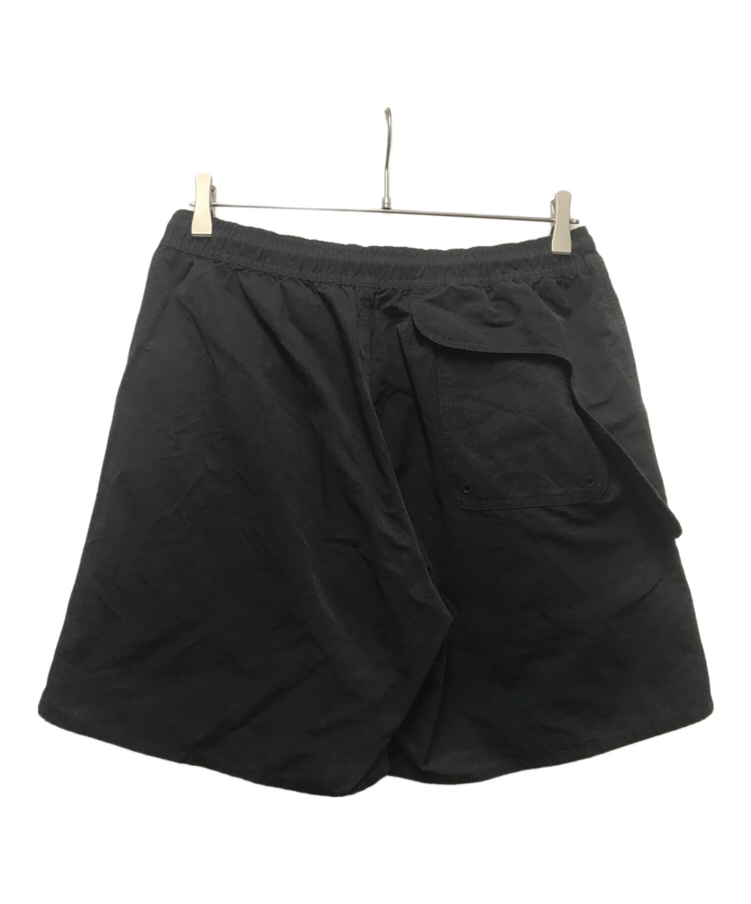 中古・古着通販】laid B (レイド・ビ) ナイロンハーフパンツ ブラック