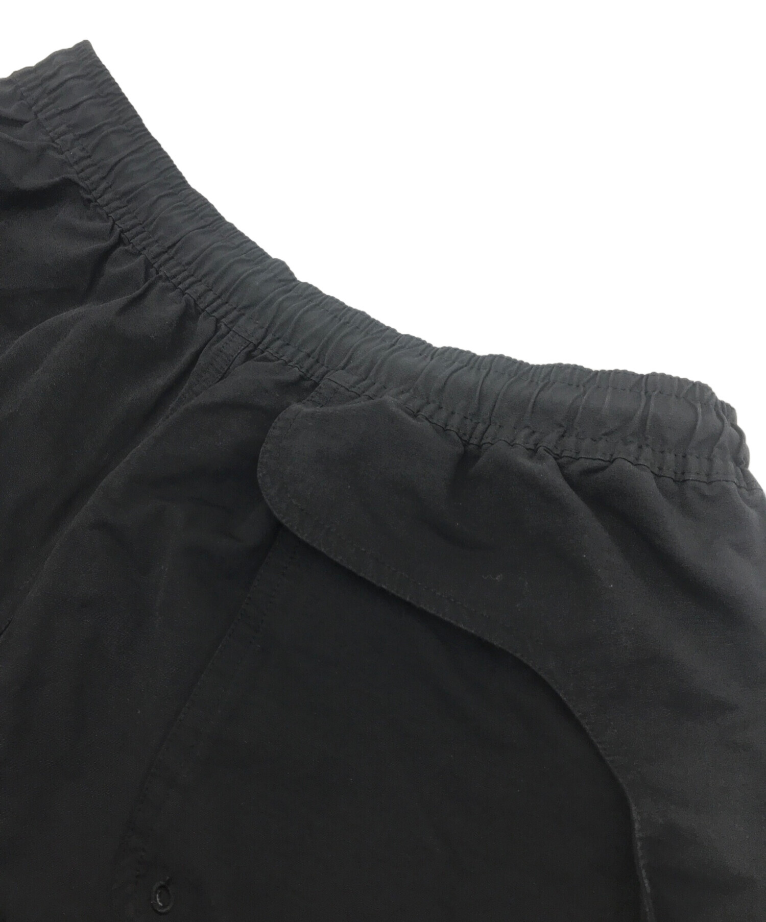 中古・古着通販】laid B (レイド・ビ) ナイロンハーフパンツ ブラック