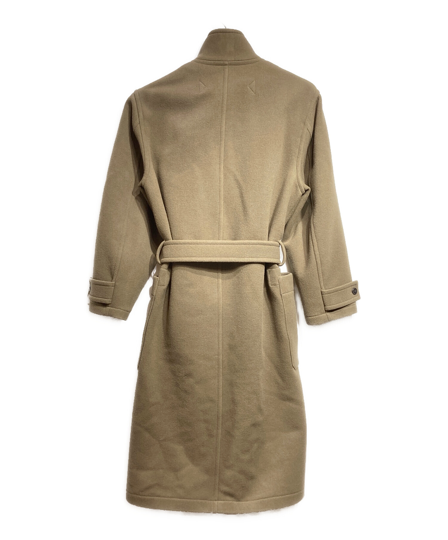 中古・古着通販】LEMAIRE (ルメール) WRAP COAT DARK SQUIRREL/ラップ