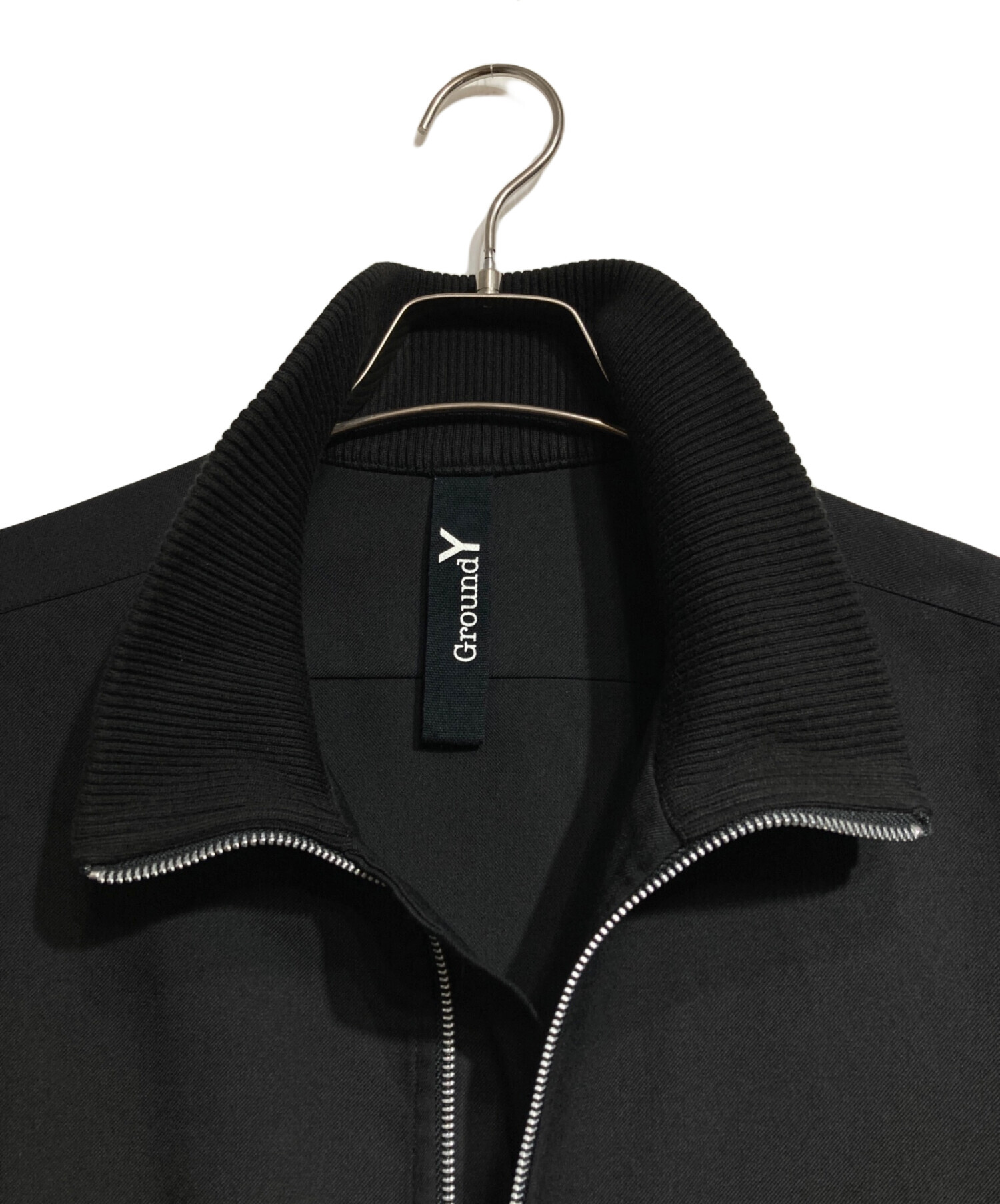 中古・古着通販】GROUND Y (グラウンドワイ) ZIP-UP STANDING COLLAR 中古・古着通販】GROUND Y (グラウンドワイ) ZIP-UP STANDING COLLAR