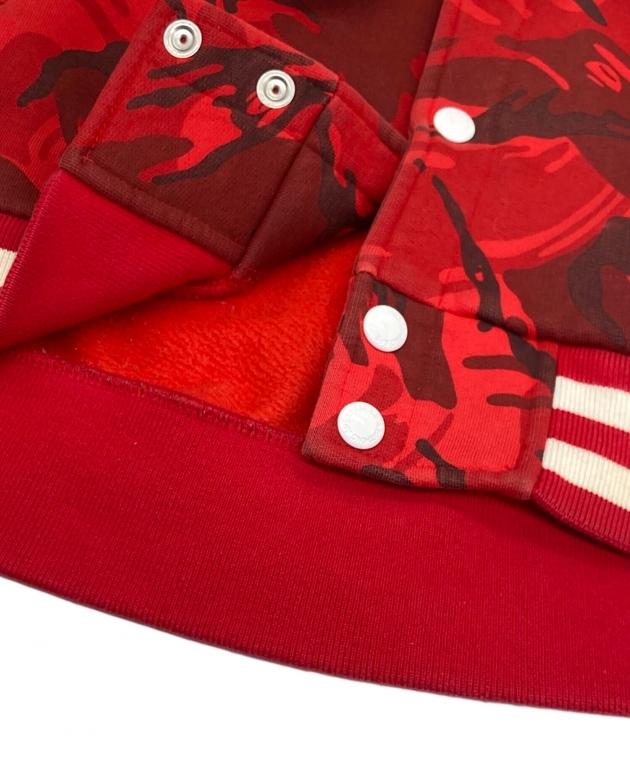 adidas A BATHING APE ジャケット Sサイズ 赤 中古・古着通販】adidas (アディダス) A BATHING APE (ア ベイシング