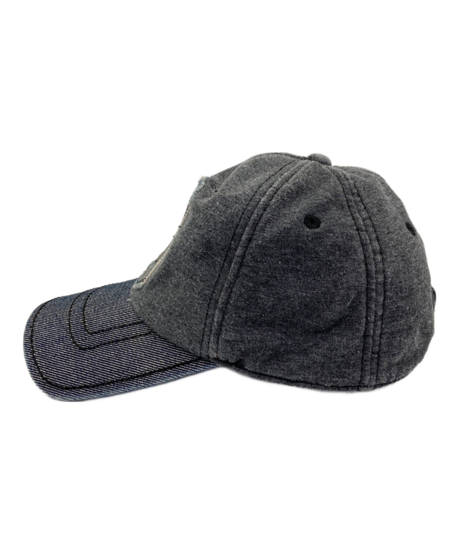 中古・古着通販】DIESEL (ディーゼル) Dロゴキャップ グレー｜ブランド