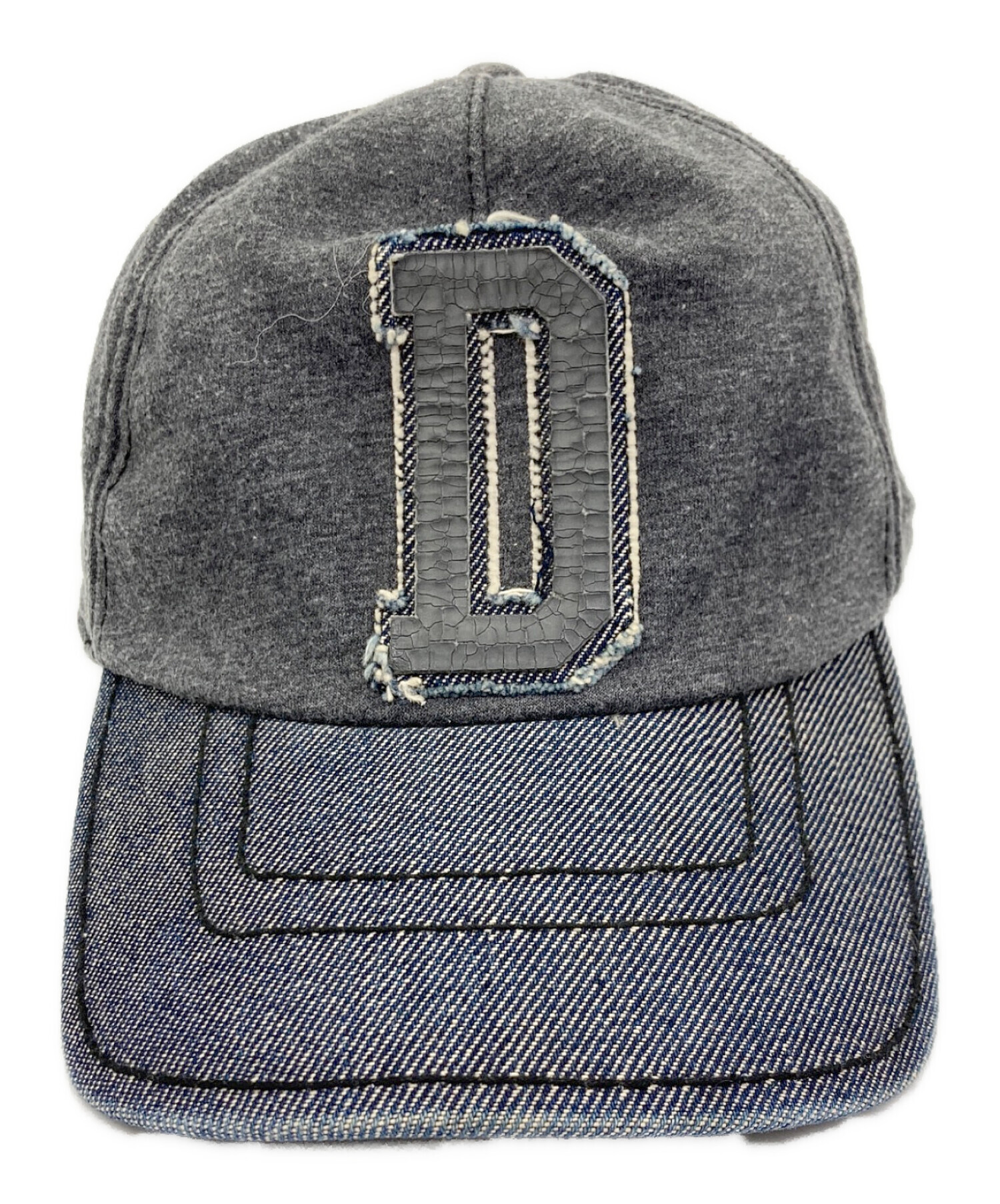 中古・古着通販】DIESEL (ディーゼル) Dロゴキャップ グレー｜ブランド