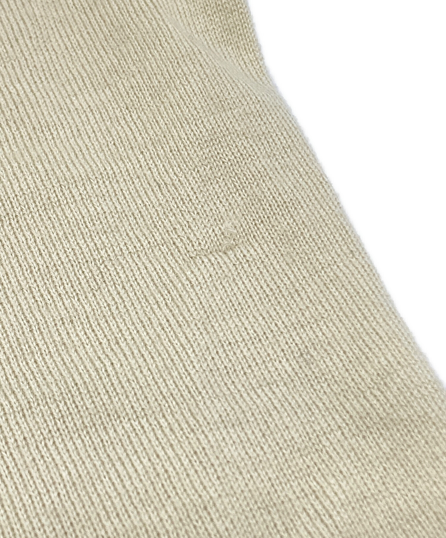 中古・古着通販】HERMES (エルメス) カシミヤ半袖ニット/Cashmere
