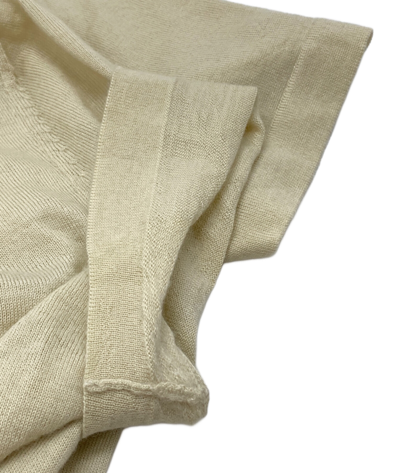 中古・古着通販】HERMES (エルメス) カシミヤ半袖ニット/Cashmere