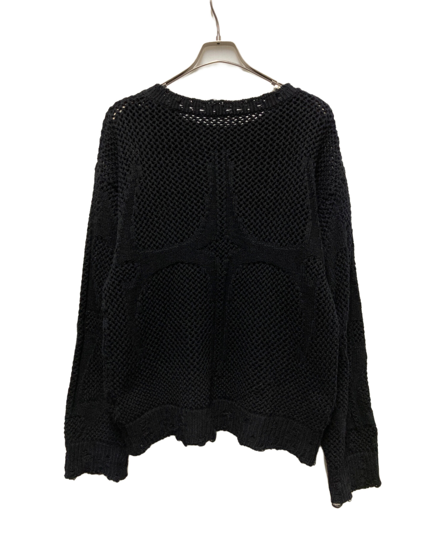 THUG CLUBブラックTribal Net Knitsサイズ1 中古・古着通販】THUG CLUB (サグ クラブ) Tribal Net Knits ブラック