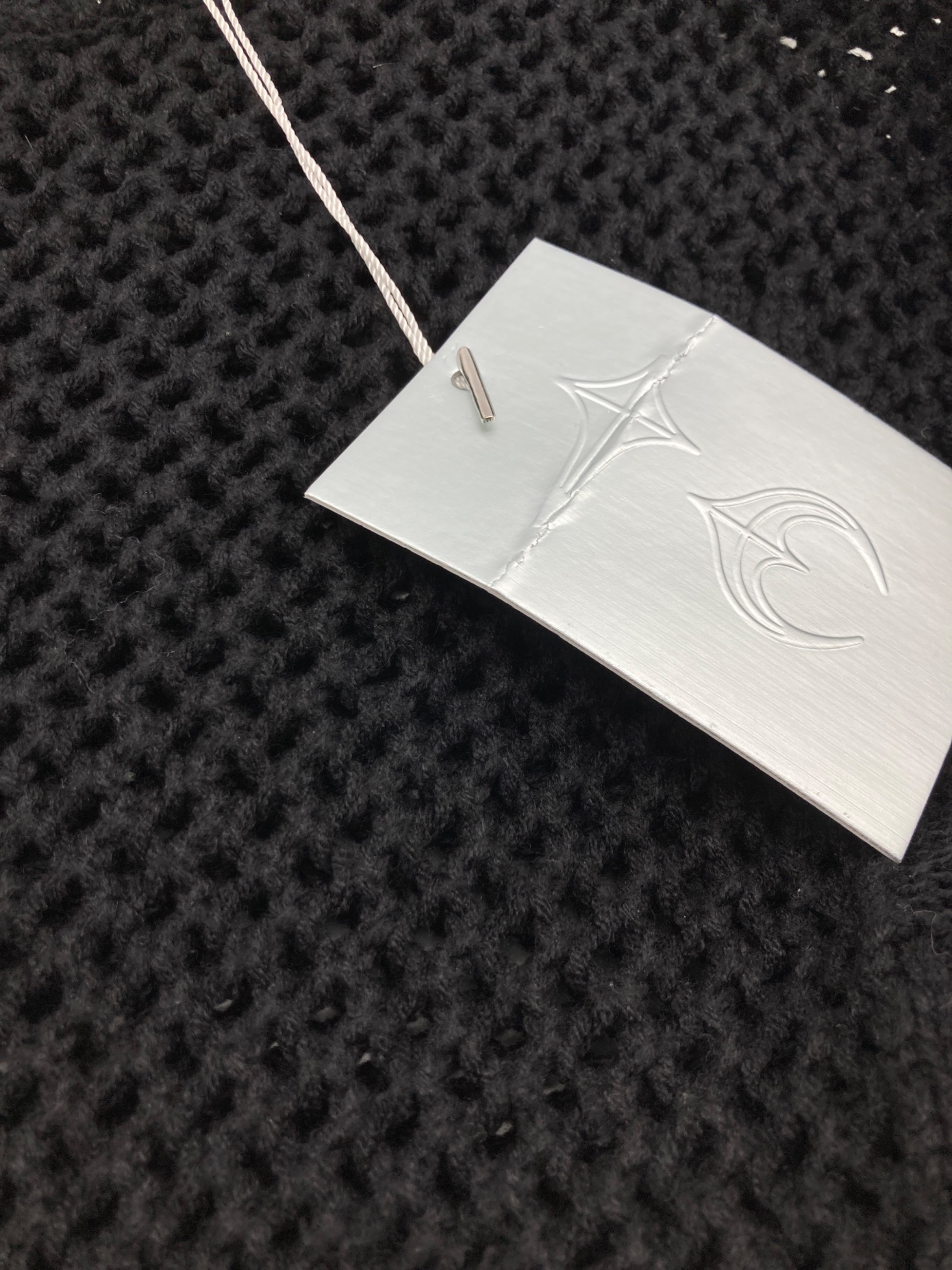 中古・古着通販】THUG CLUB (サグ クラブ) Tribal Net Knits ブラック