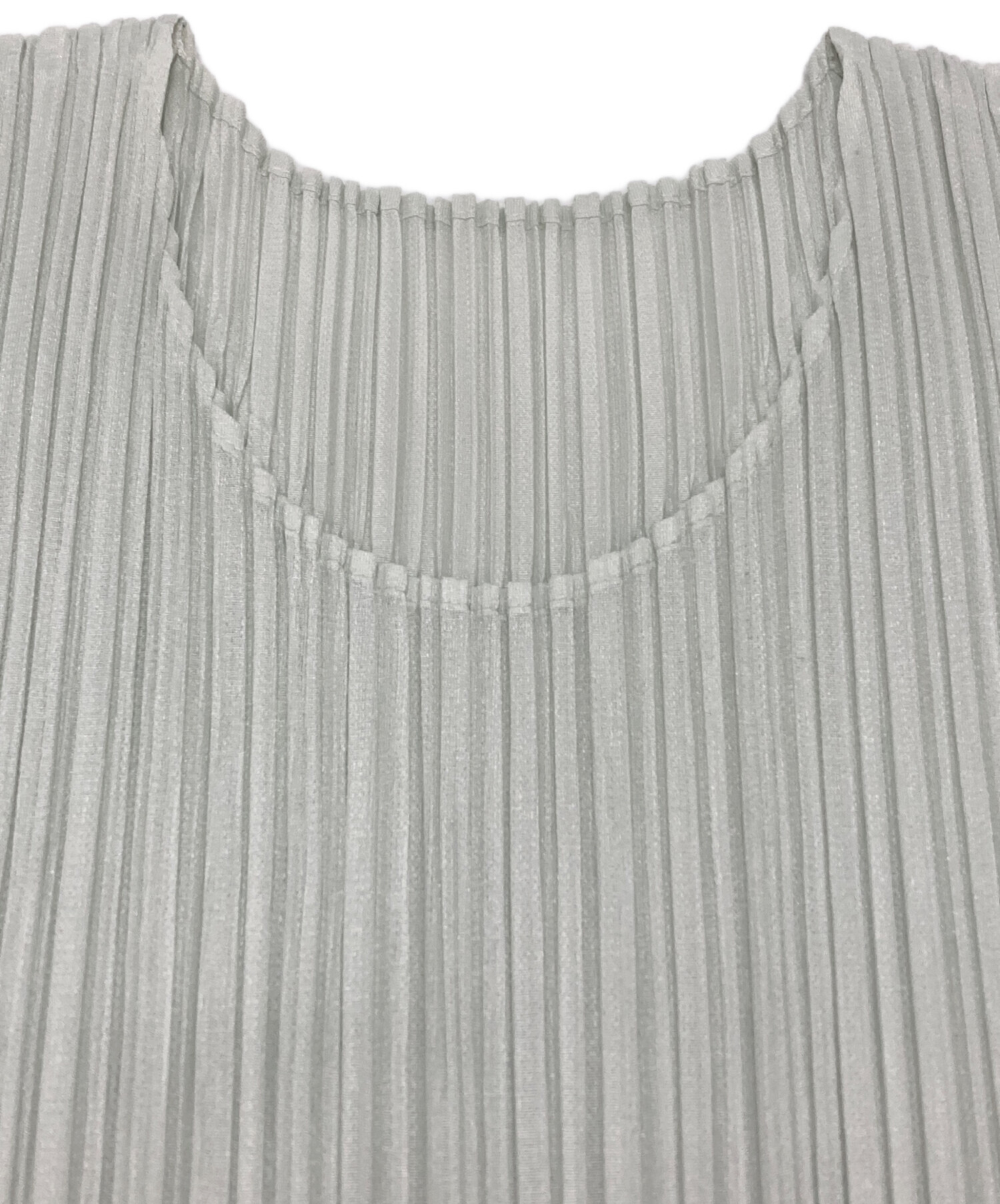 PLEATSPLEASE カットソー【サイズ3 L相当】【ミントグリーン】 PLEATS PLEASE ISSEY MIYAKE - PLEATS PLEASE(プリーツプリーズ) 七分
