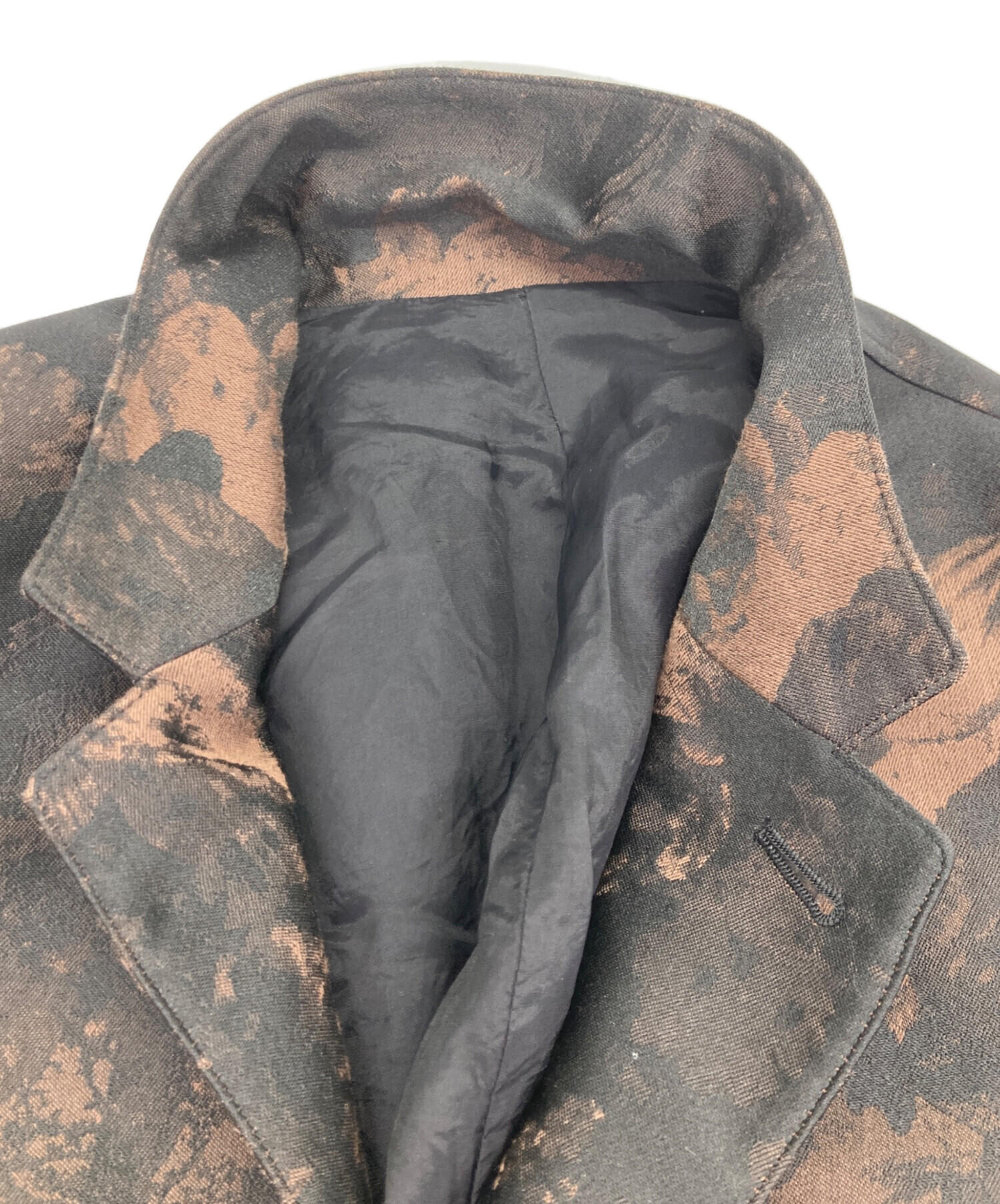 Jean Paul GAULTIER HOMME ジャガードシャツジャケット48 ジャンポールゴルチエ オムオブジェJean Paul GAULTIER HOMME objet