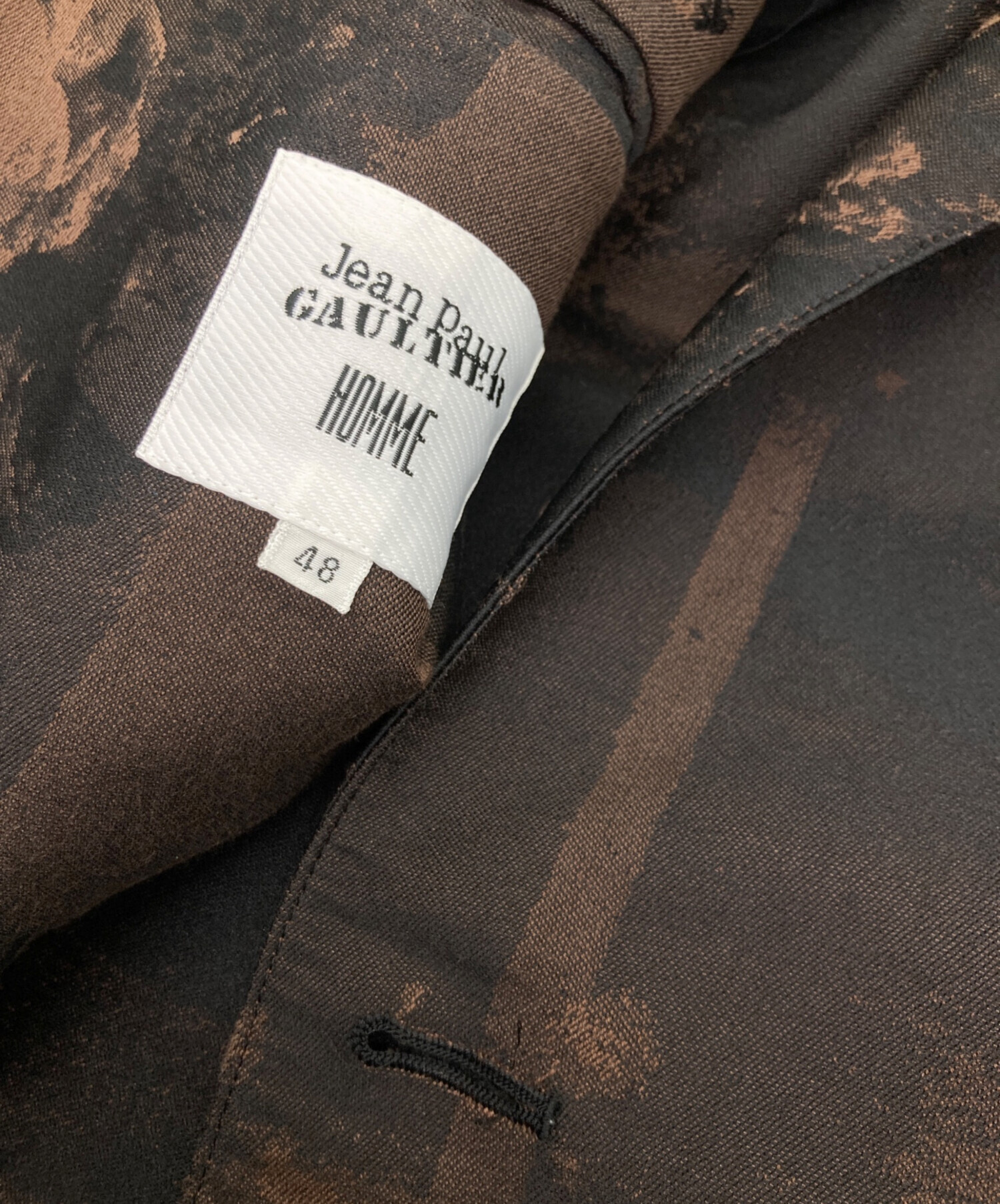 Jean Paul GAULTIER HOMME ジャガードシャツジャケット48 中古・古着通販】Jean Paul Gaultier homme (ジャンポールゴルチェオム