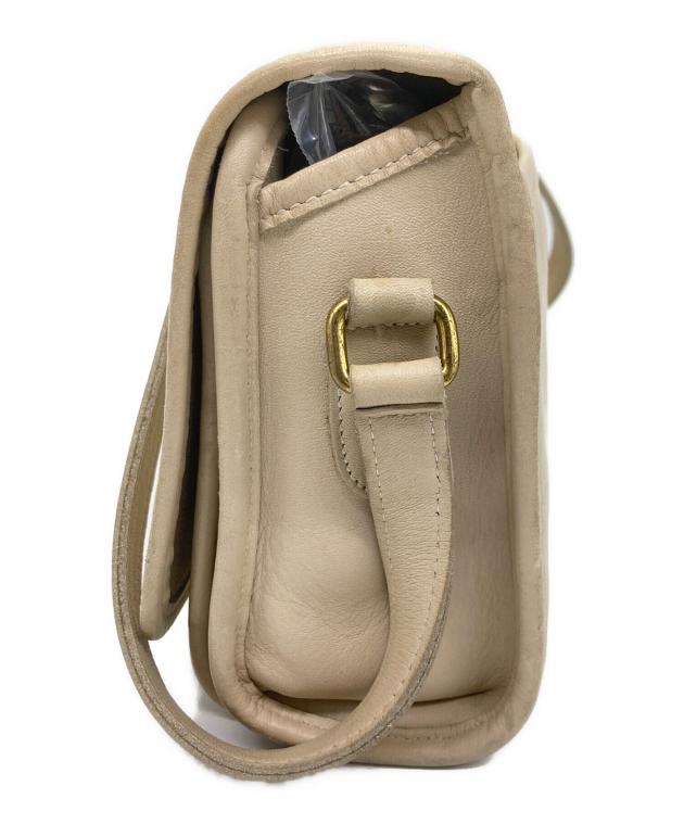 中古・古着通販】COACH (コーチ) ショルダーバッグ ベージュ｜ブランド