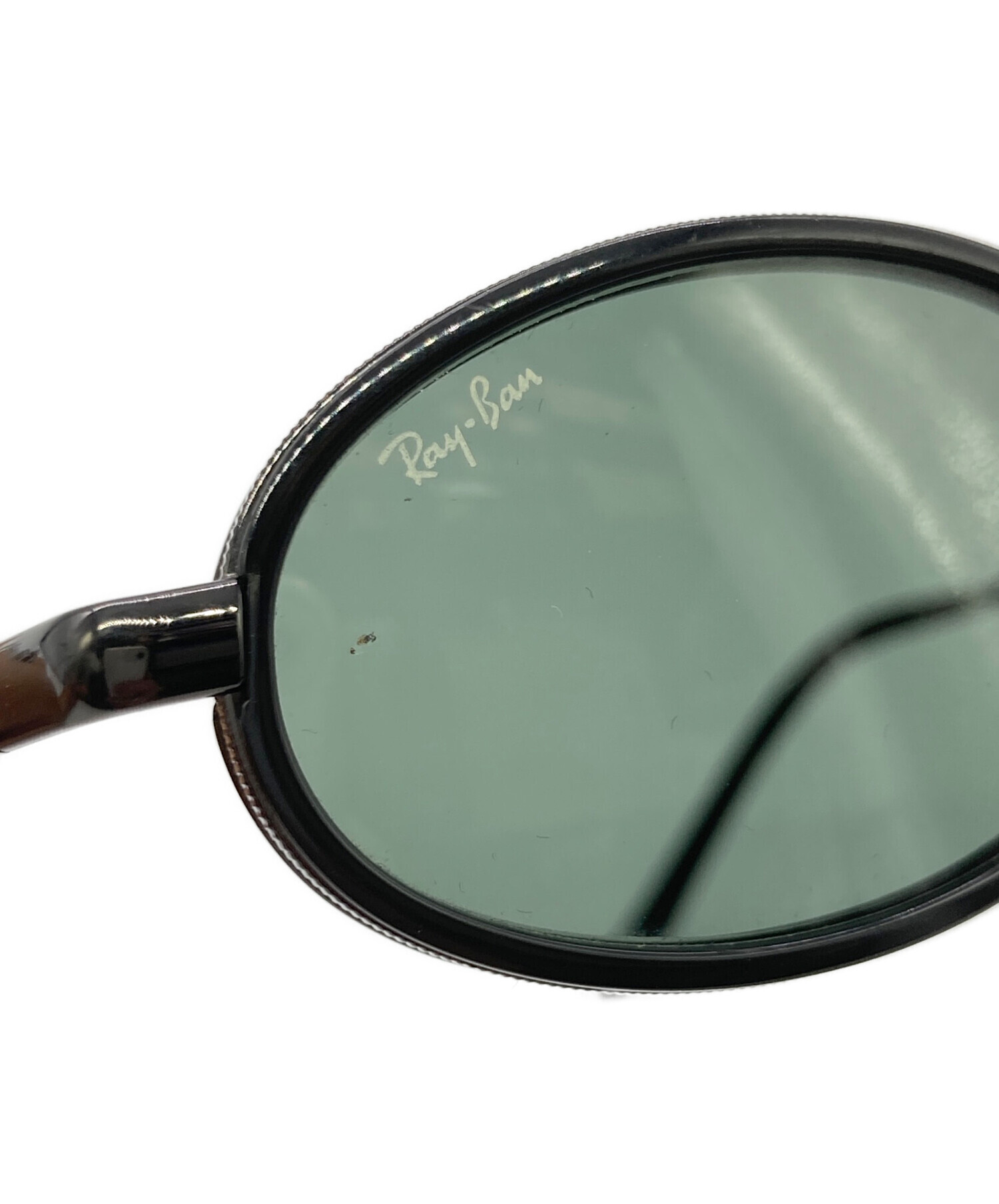 中古・古着通販】RAY-BAN (レイバン) オーバルサングラス ブラック