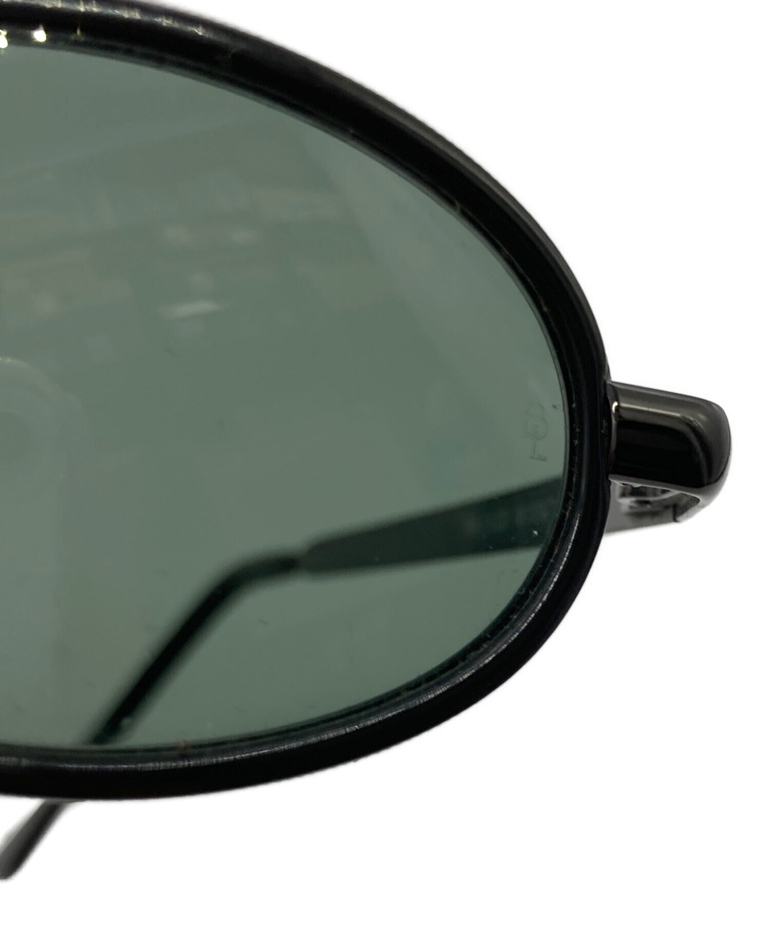 中古・古着通販】RAY-BAN (レイバン) オーバルサングラス ブラック
