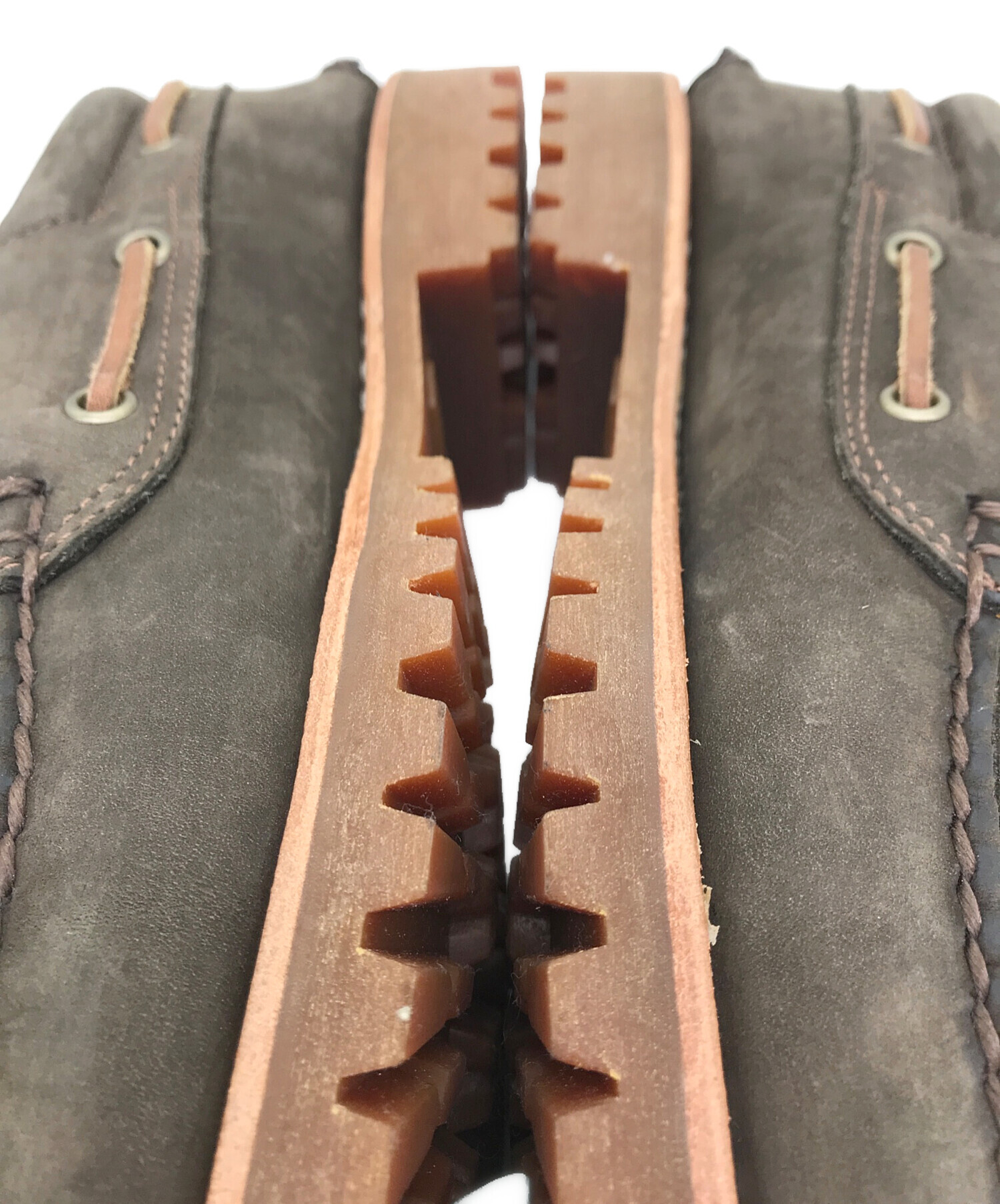 中古・古着通販】Timberland (ティンバーランド) HANDSEWN ブラウン