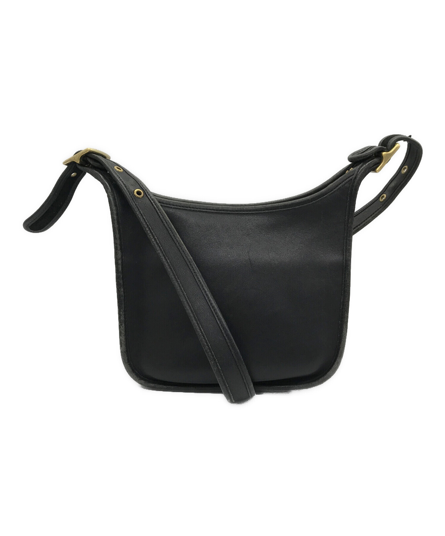 中古・古着通販】COACH (コーチ) ショルダーバッグ ブラック｜ブランド 