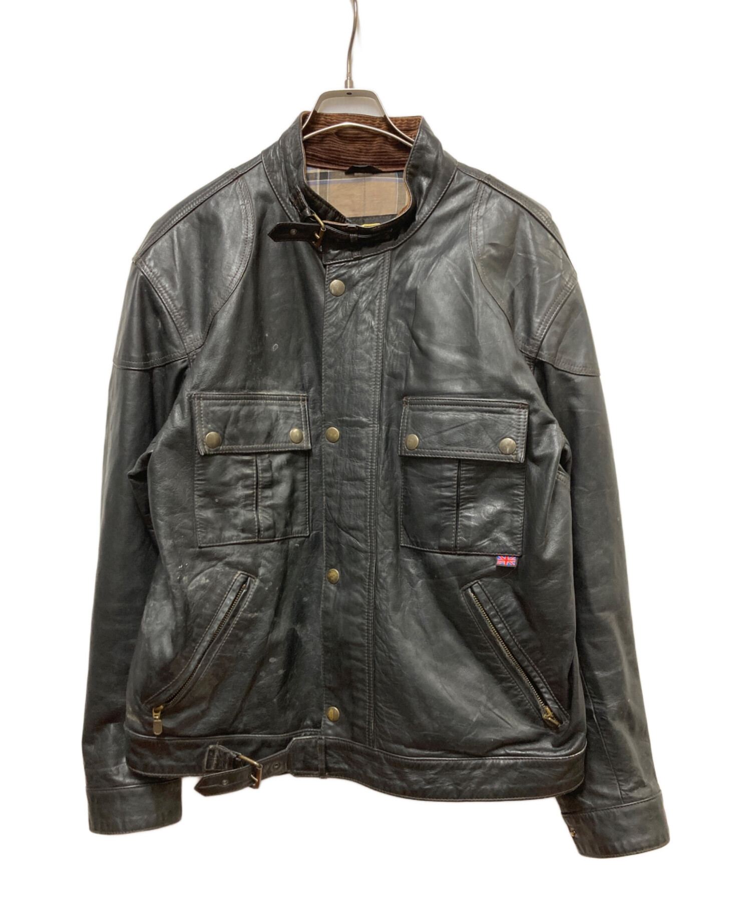 中古・古着通販】BELSTAFF (ベルスタッフ) gangster レザーモーター