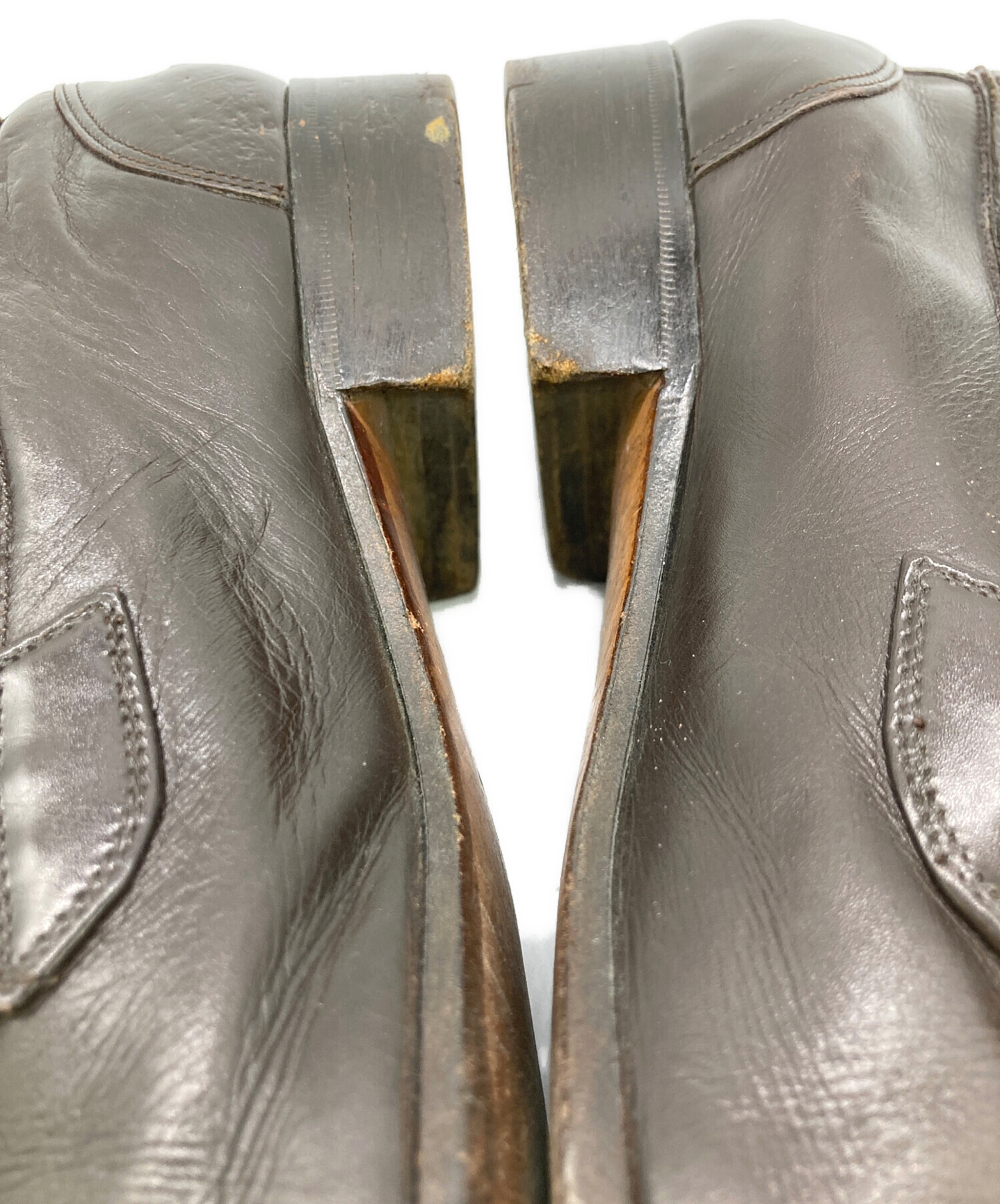中古・古着通販】GUCCI (グッチ) シェリーラインビットローファー