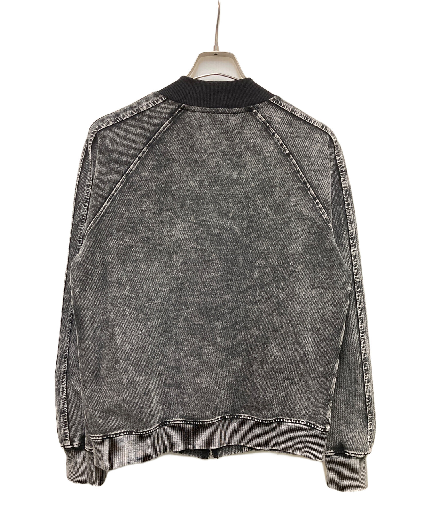 DIESEL ディーゼル トラックジャケット デニム 中古・古着通販】DIESEL (ディーゼル) S-ALT ウォッシュ ストレッチ