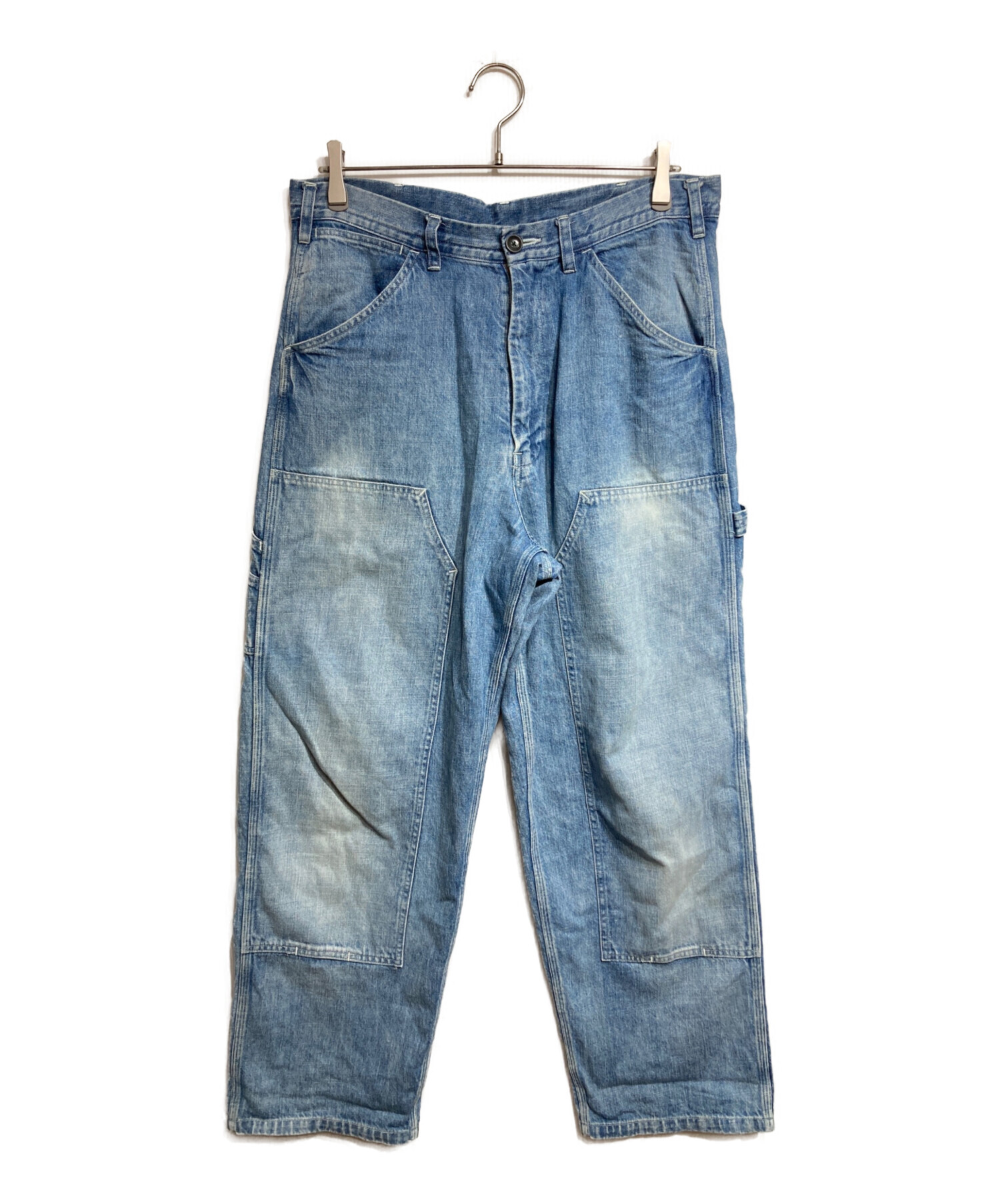 中古・古着通販】SOWBOW (ソウボウ) DOUBLE KNEE PAINTER PANTS USED