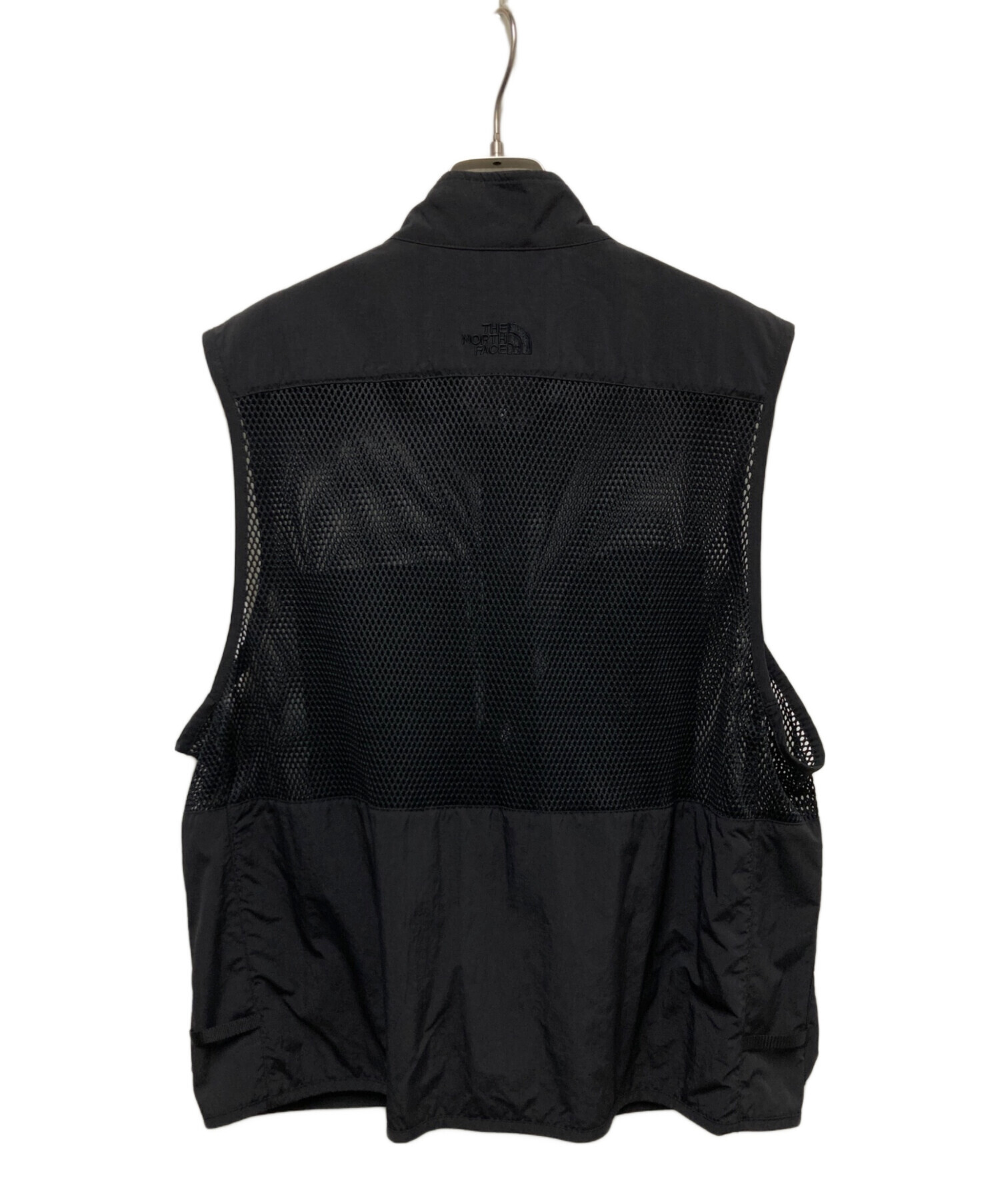 THE NORTH FACE ブラック メッシュ ベスト Lサイズ 中古・古着通販】THE NORTH FACE (ザ ノース フェイス) ユーティリティ