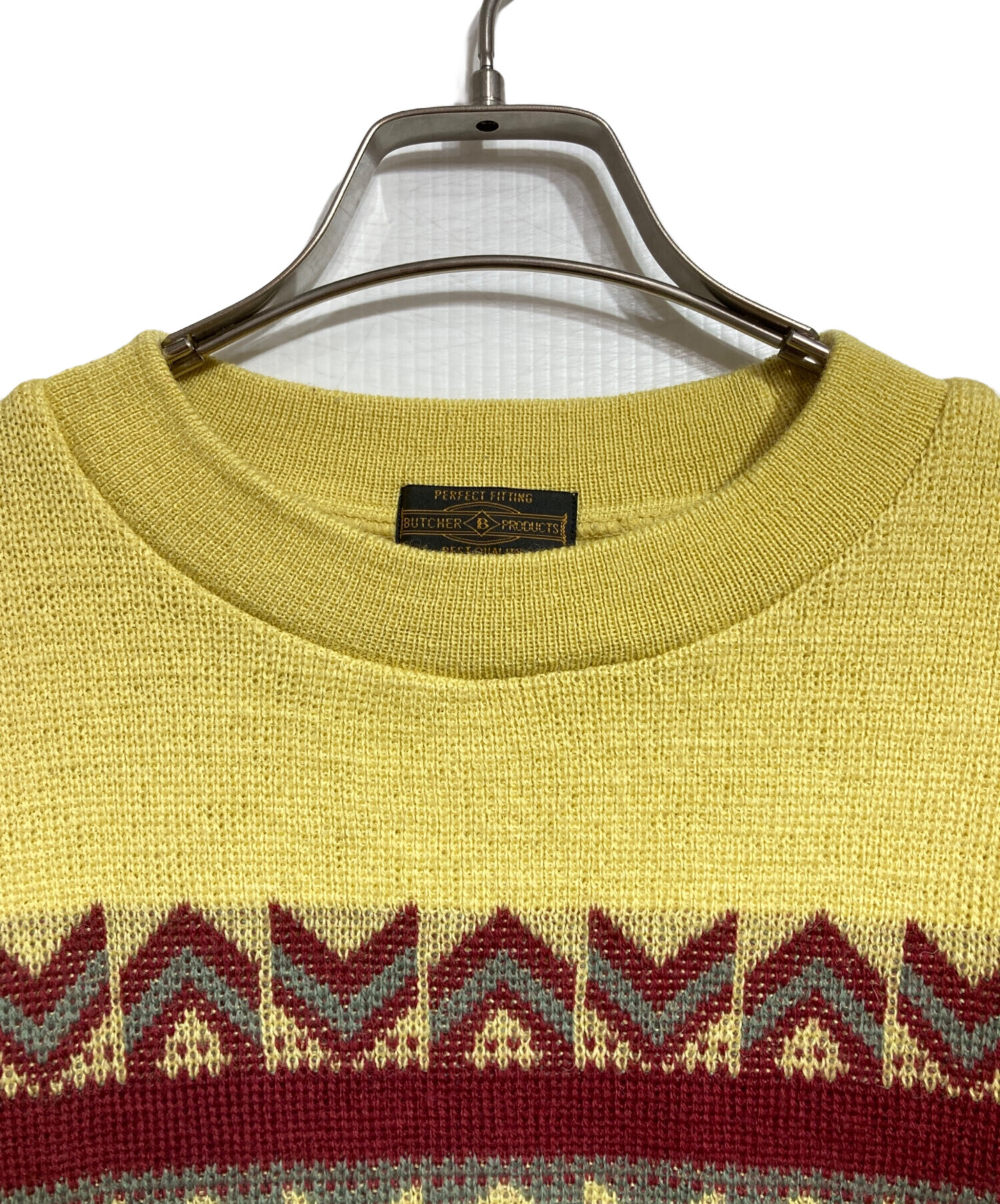 butcher products JAGED KNIT 40/at last&co，timeworn clothing