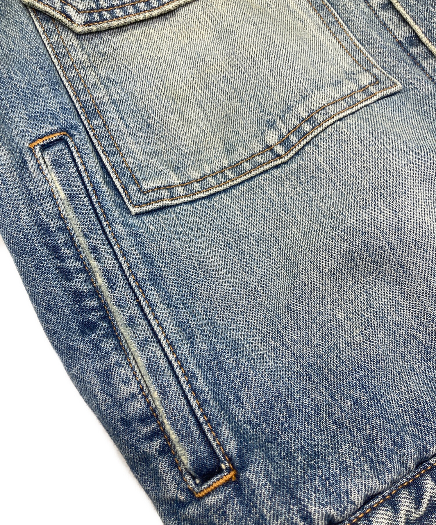 中古・古着通販】Supreme (シュプリーム) Distressed Selvedge Trucker