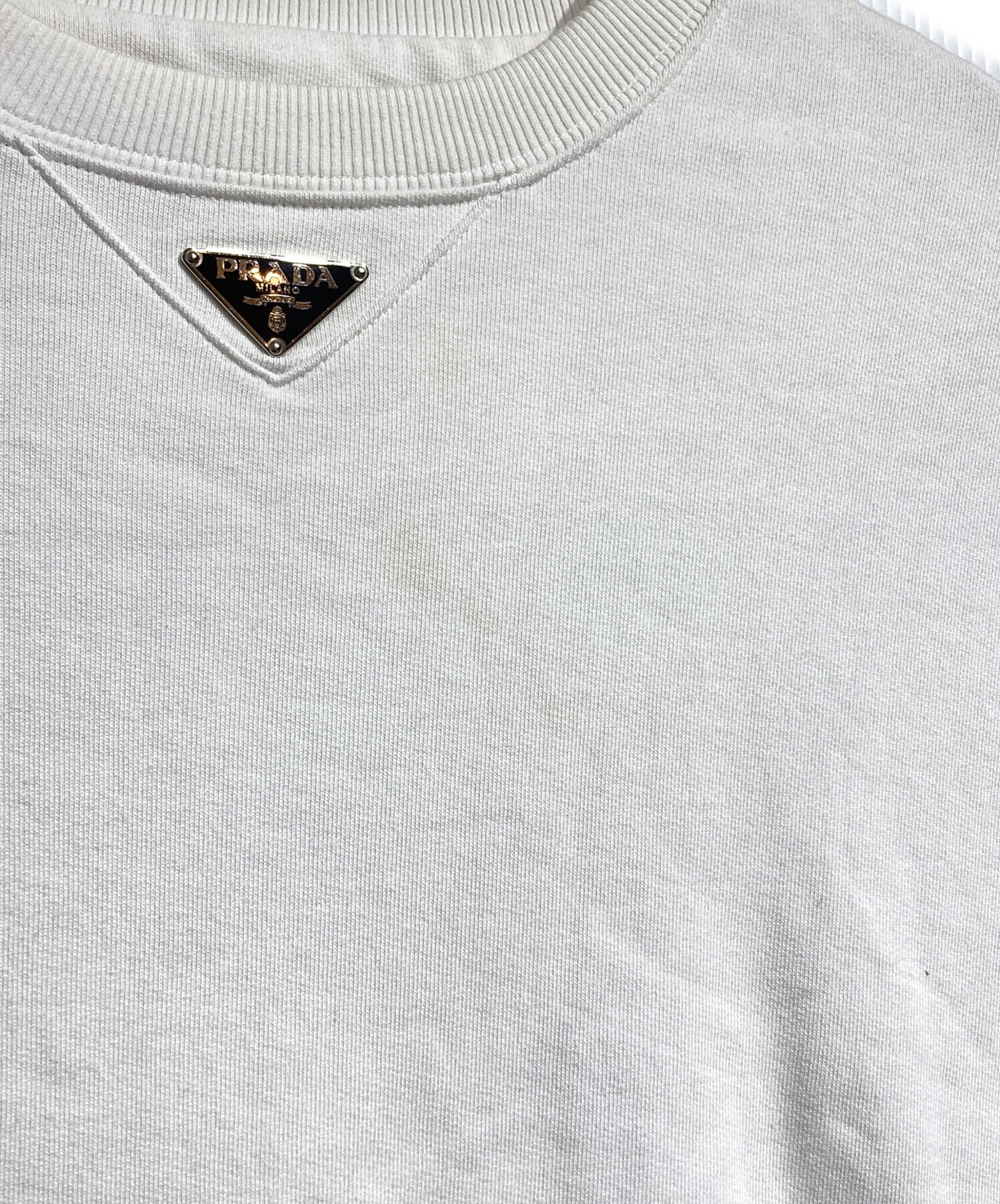 中古・古着通販】PRADA (プラダ) トライアングルロゴプレート