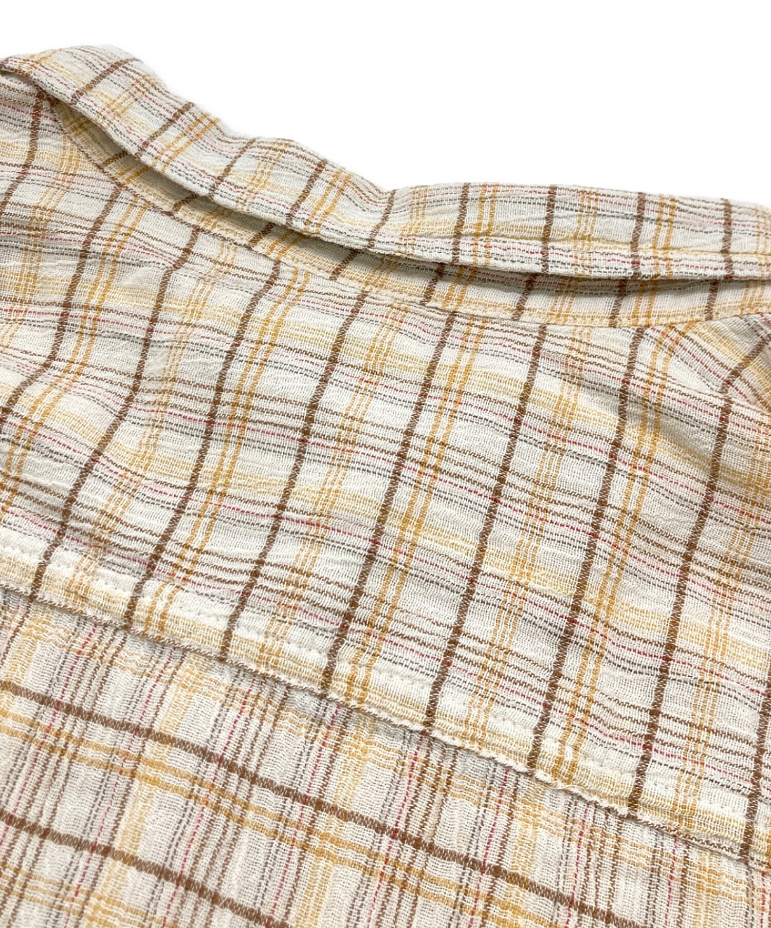 patagonia パタゴニア　半袖シャツ Lサイズ シャツ　黄色　チェック柄 中古・古着通販】Patagonia (パタゴニア) 半袖シャツ オレンジ サイズ
