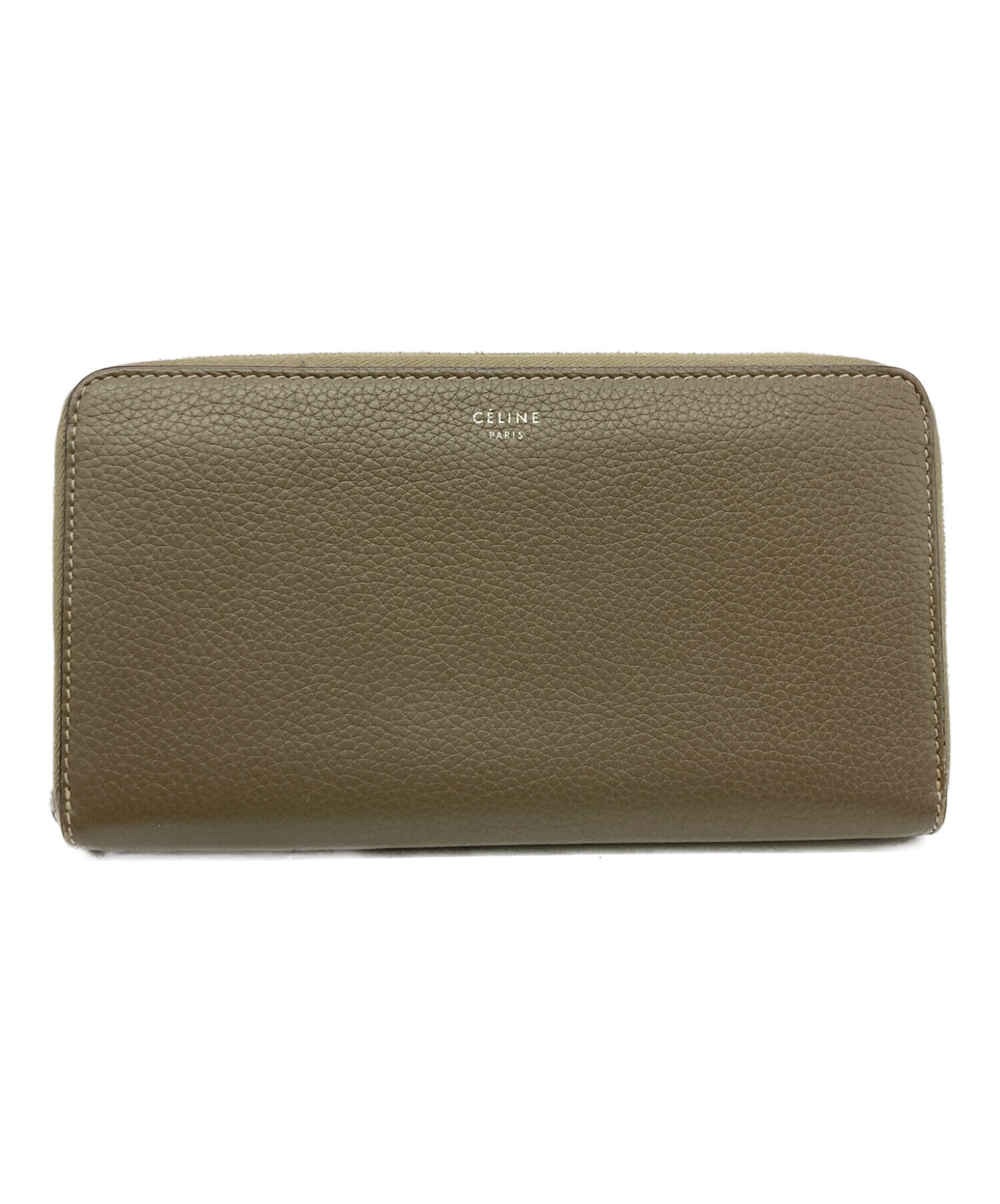 中古・古着通販】CELINE (セリーヌ) ラージ ラウンドジップウォレット 