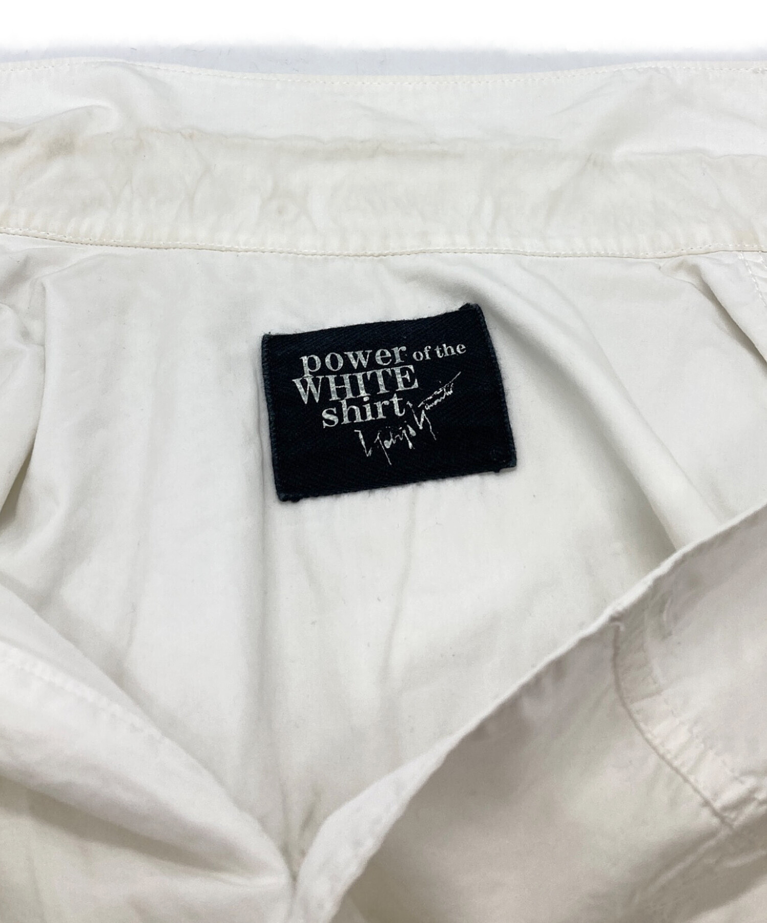 中古・古着通販】Power Of The White SHIRT Yohji Yamamoto (パワー