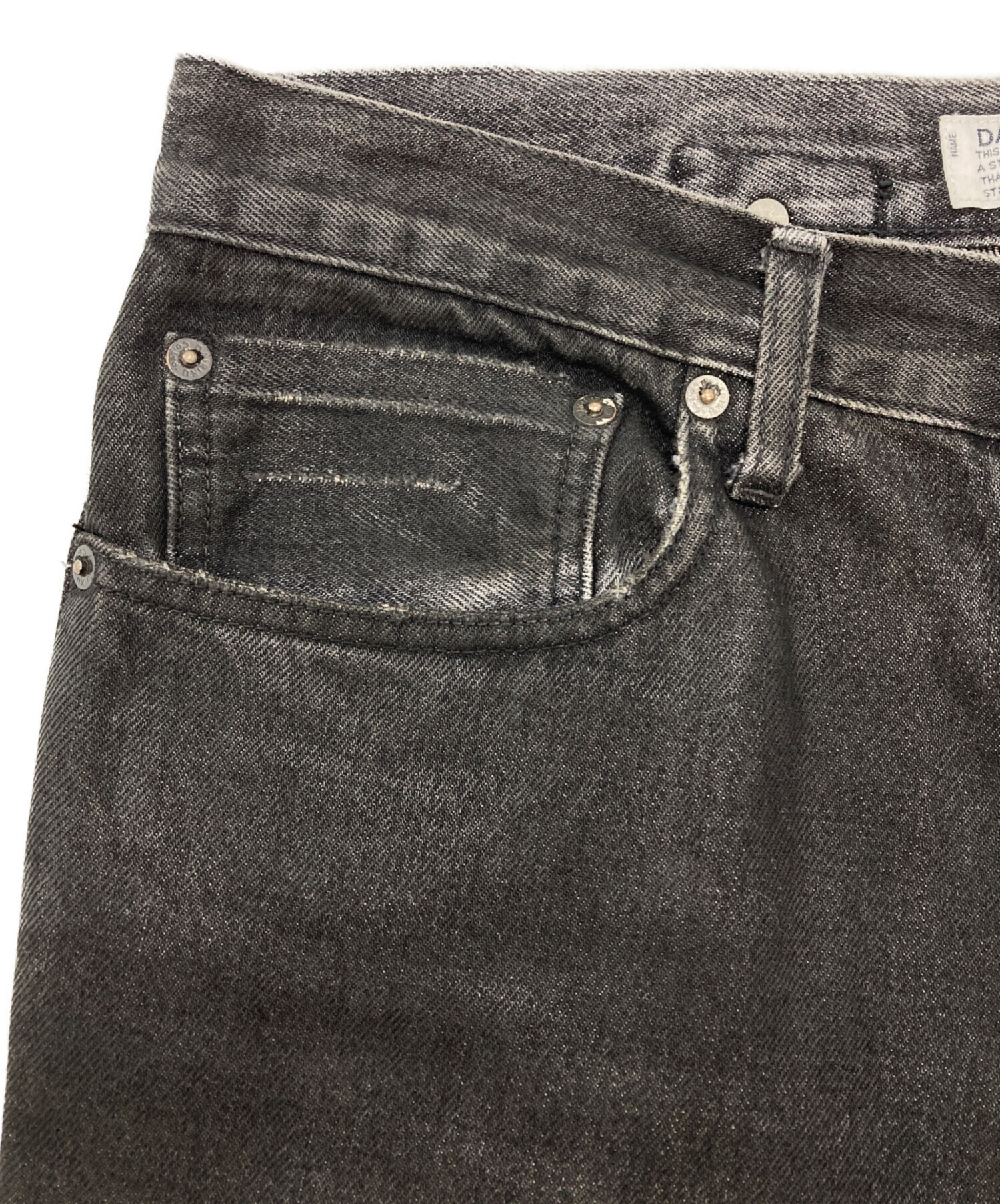 パンツ Dairiku  Slim Coating Denim Pants 31 中古・古着通販】DAIRIKU (ダイリク) Coating Slim Denim Pants