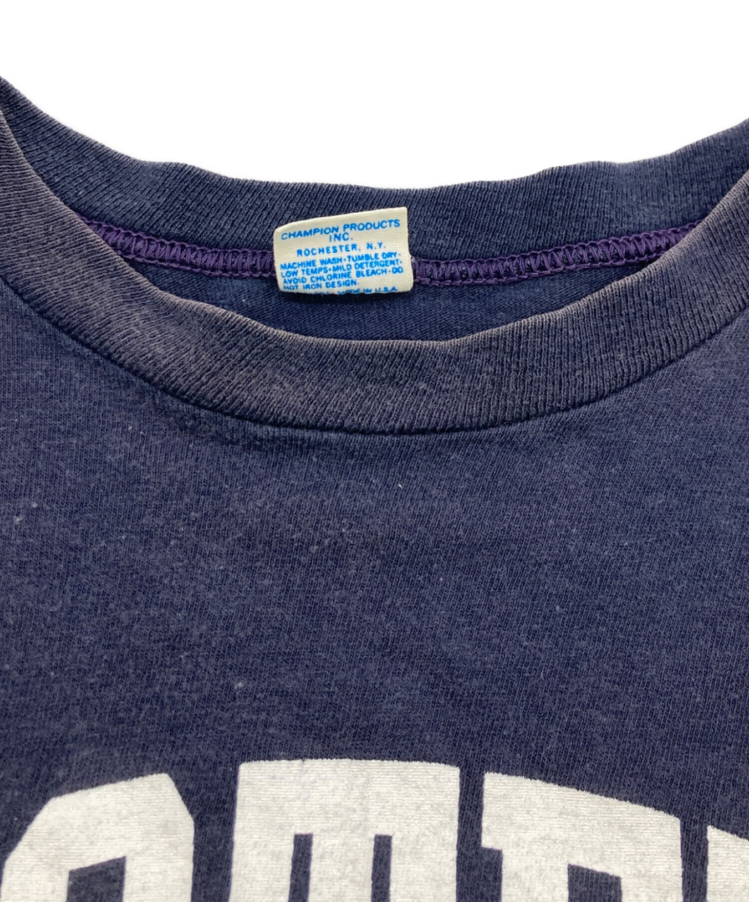 中古・古着通販】Champion (チャンピオン) 70sプリントTシャツ