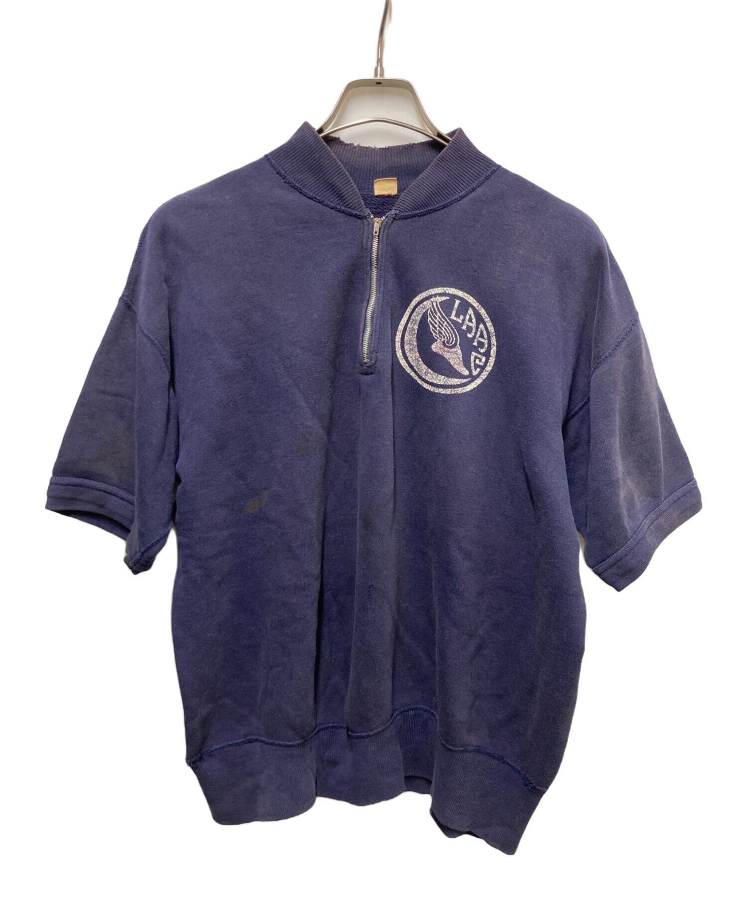 Russell Southern XL サックスブルー スウェット 中古・古着通販】RUSSELL SOUTHERN (ラッセルサザン) 60s ハーフジップ