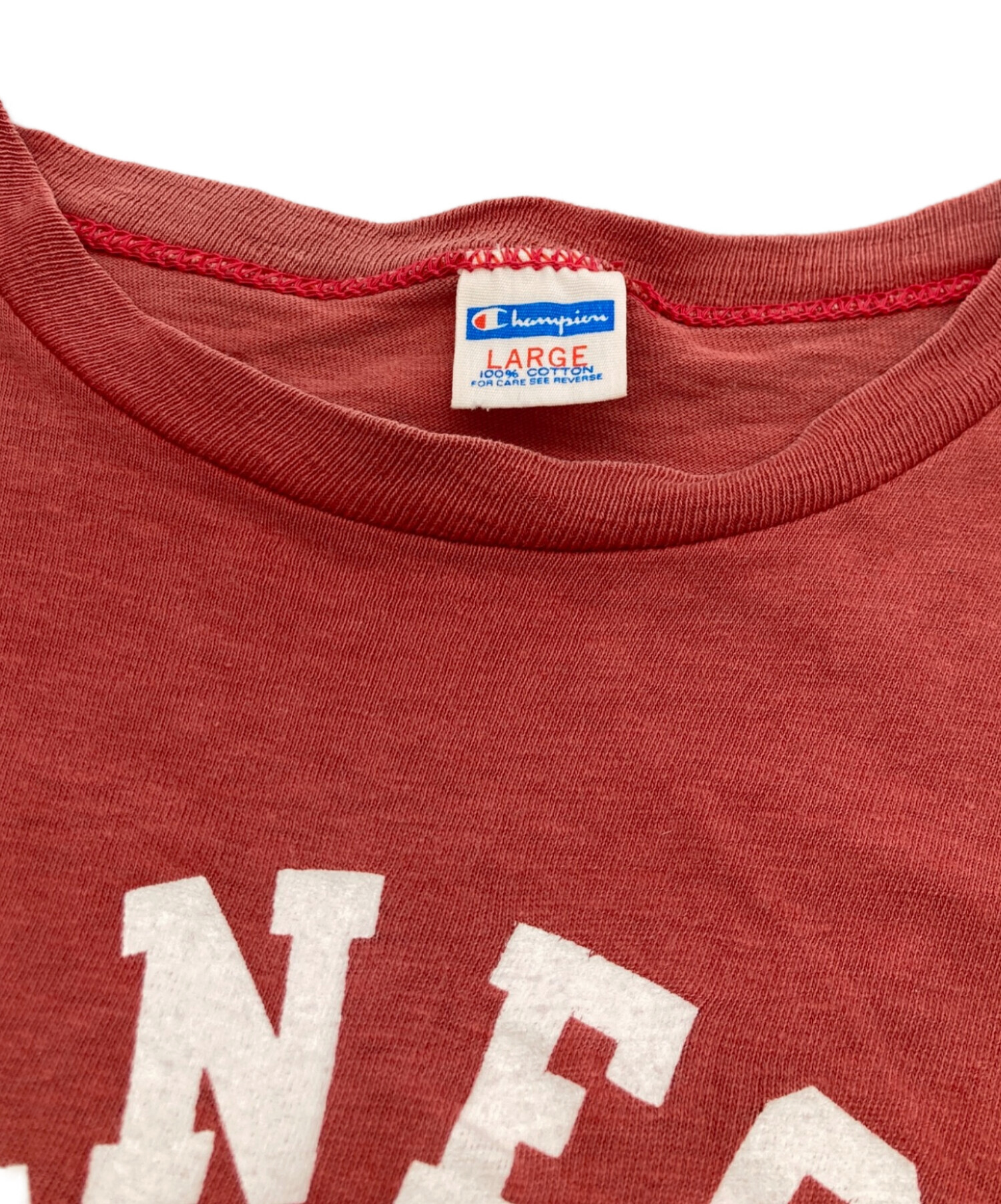 中古・古着通販】Champion (チャンピオン) 70sカレッジプリントTシャツ