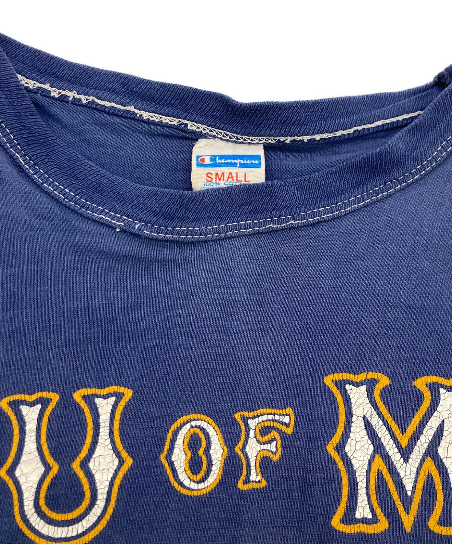s*o様 70's80's Champion Navy 83 長袖カットソー 中古・古着通販】Champion (チャンピオン) 70sロングスリーブ