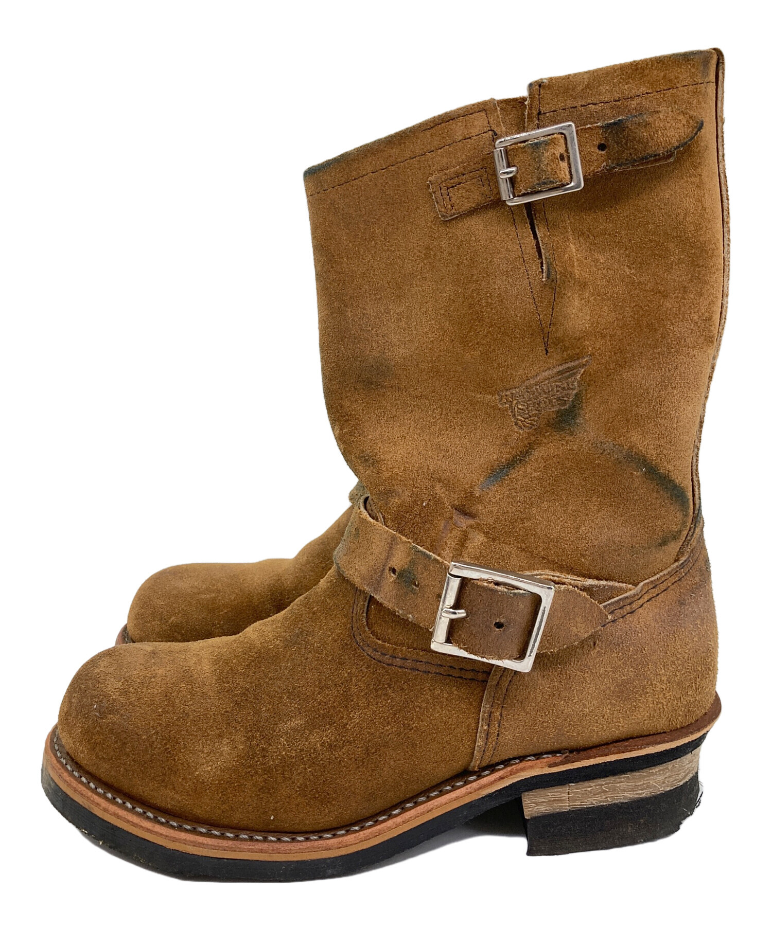 中古・古着通販】RED WING (レッドウィング) ENGINEER BOOTS ベージュ