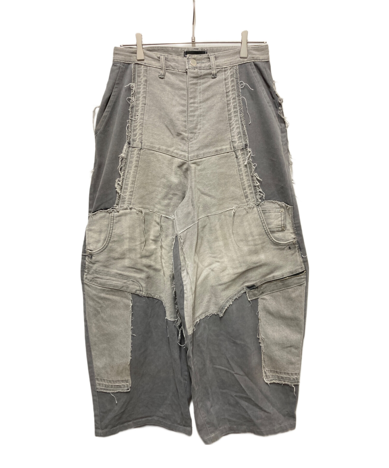 中古・古着通販】SURGERY (サージェリー) SURGERY REMAKE DENIM グレー
