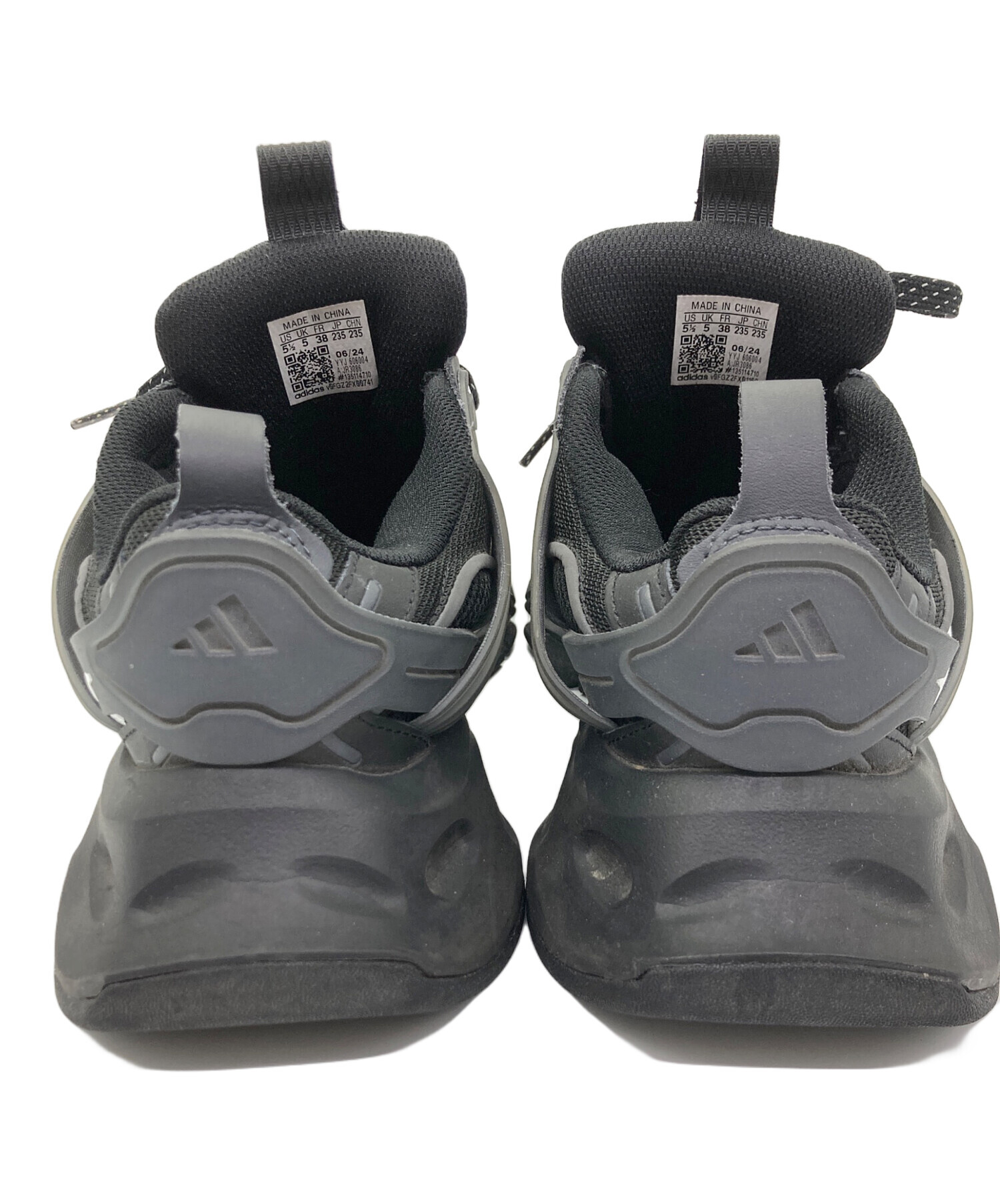 【新品 正規品】アディダス （L）黒×グレー 中古・古着通販】adidas (アディダス) XLG RUNNER DELUXE 