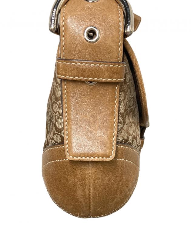 中古・古着通販】COACH (コーチ) シグネチャーワンショルダーバッグ