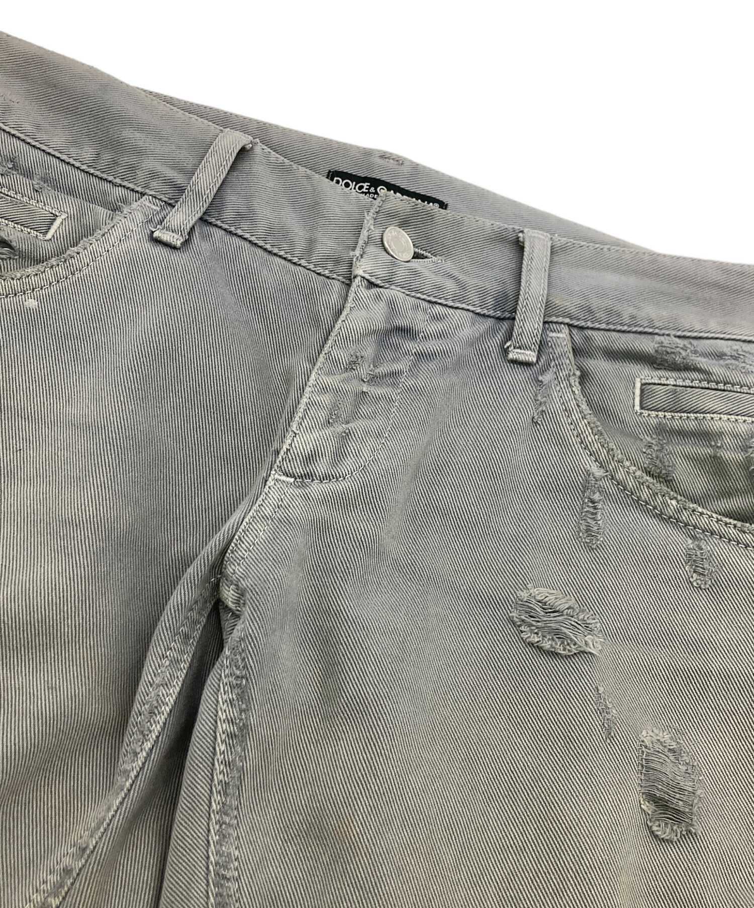 中古・古着通販】DOLCE & GABBANA (ドルチェ＆ガッバーナ) ダメージ 